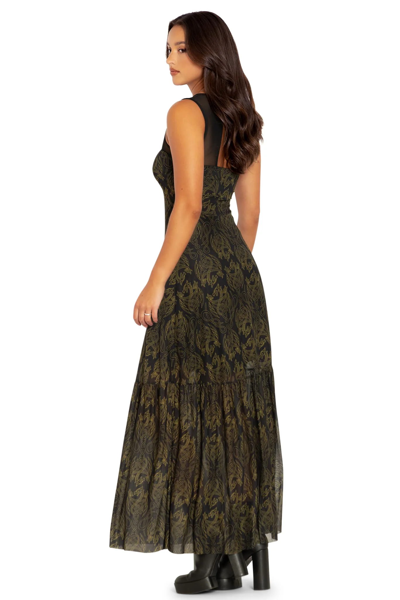 House Of The Dragon Sweetheart Maxi Dress - Image 4