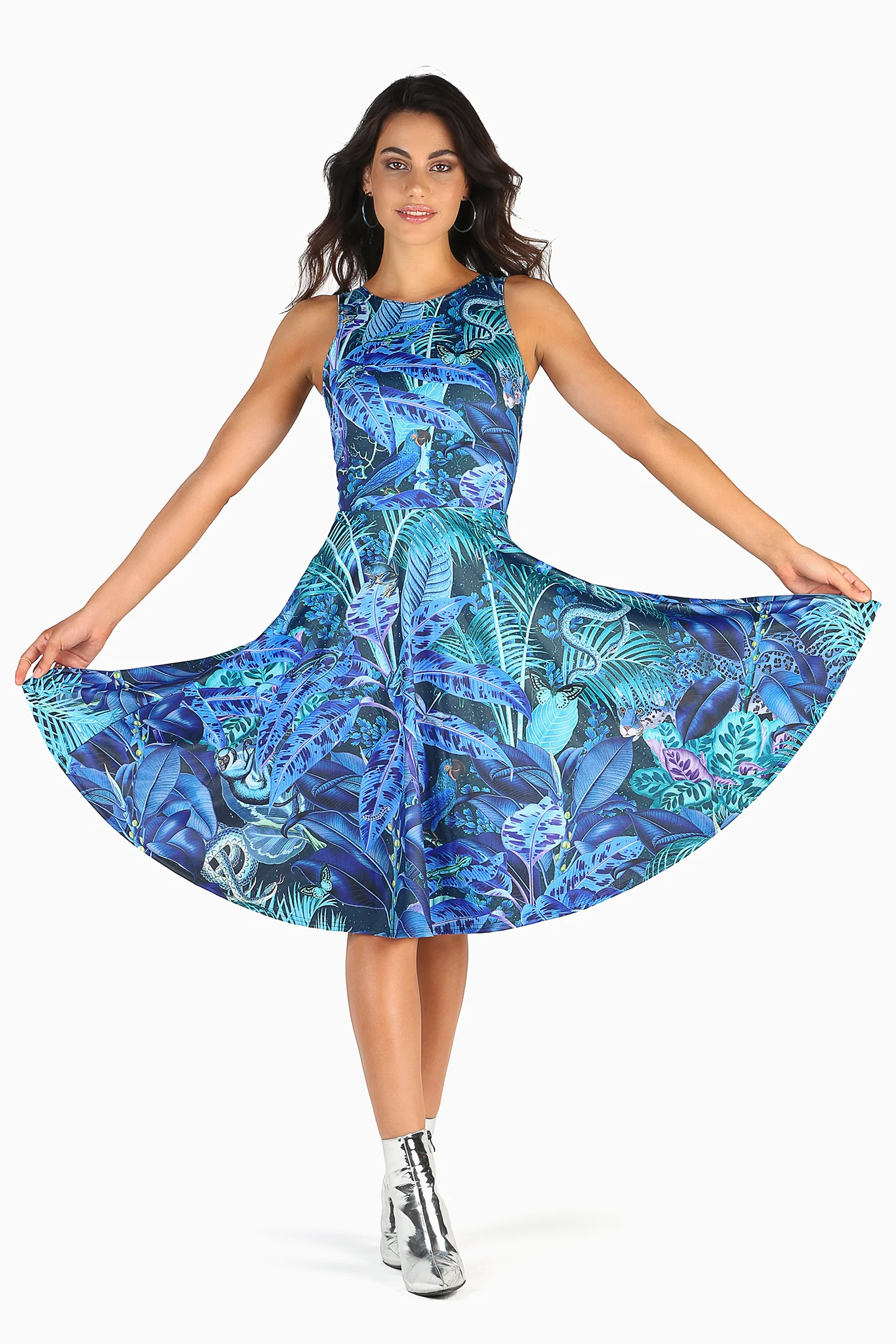 Hyper Jungle Princess Midi Dress - Image 4