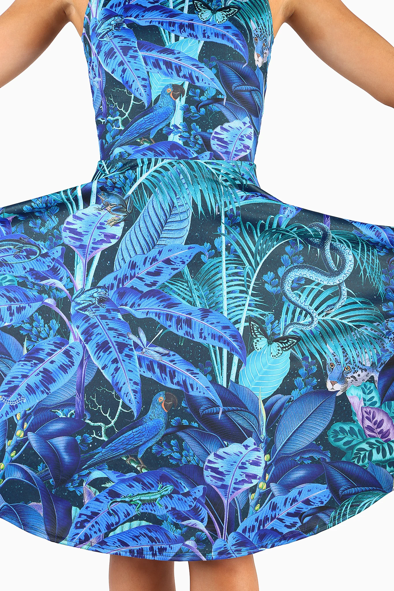 Hyper Jungle Princess Midi Dress - Image 5