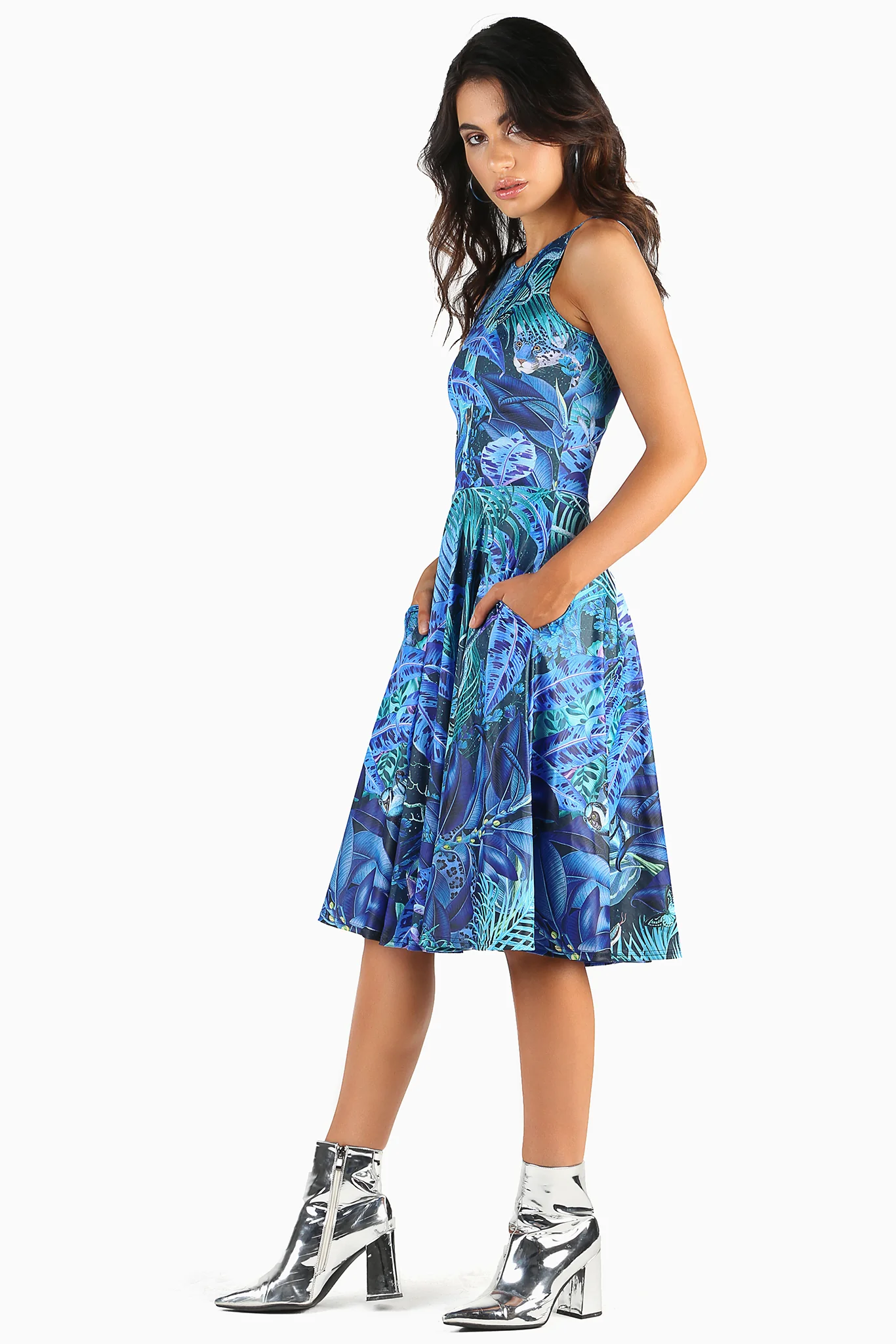 Hyper Jungle Princess Midi Dress - Image 6