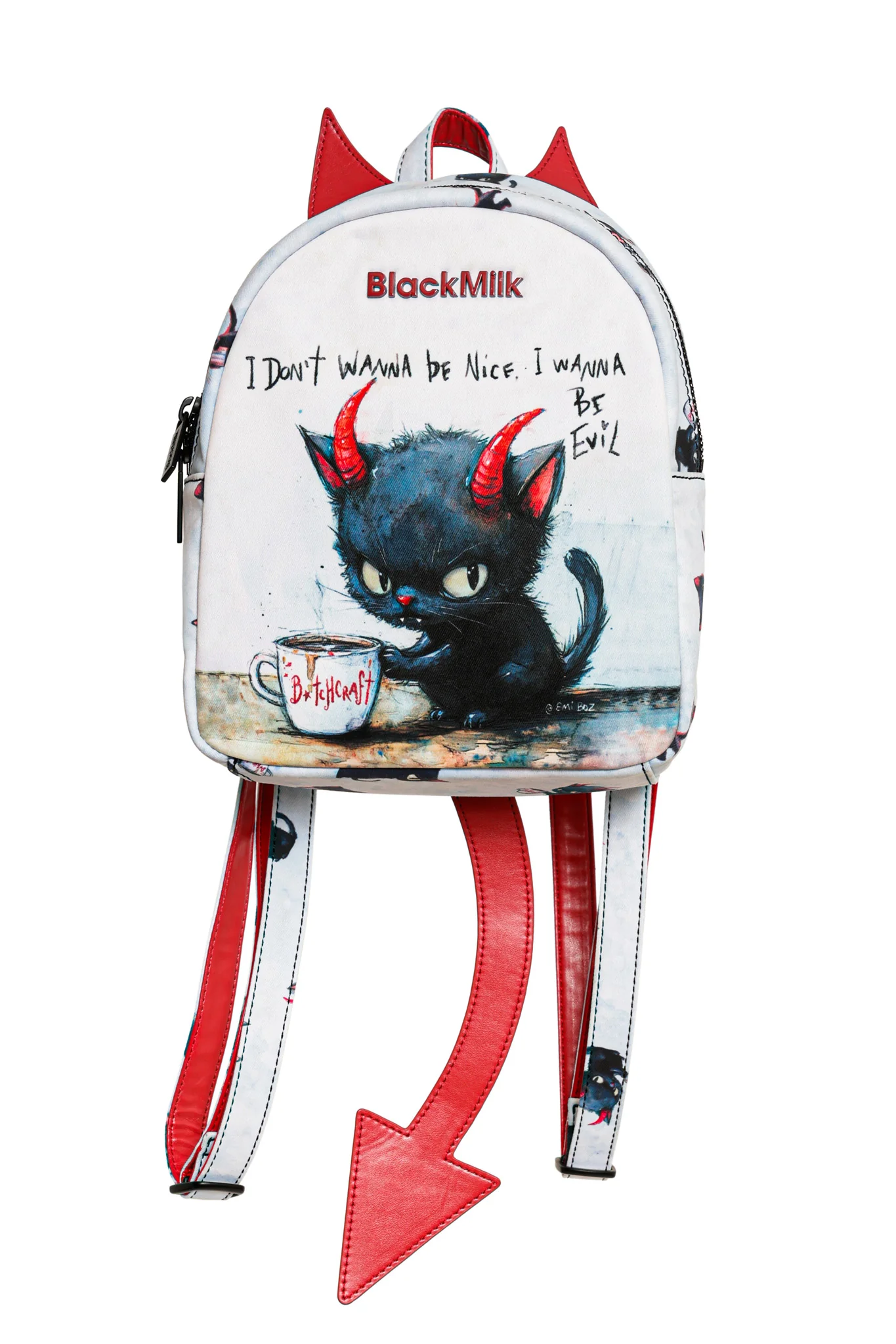 I Want to Be Evil Backpack - Image 3