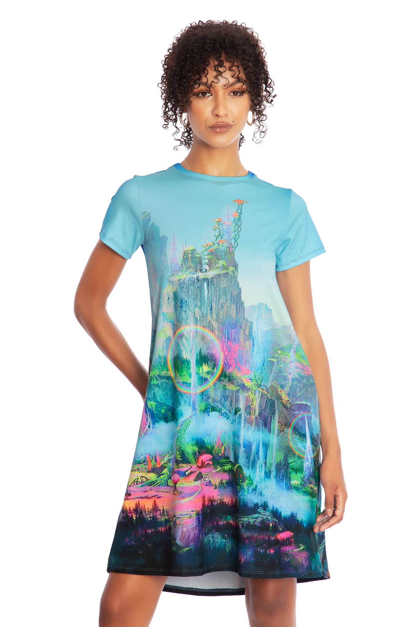 Il Mheg Longline Swing Tee Dress - Image 6