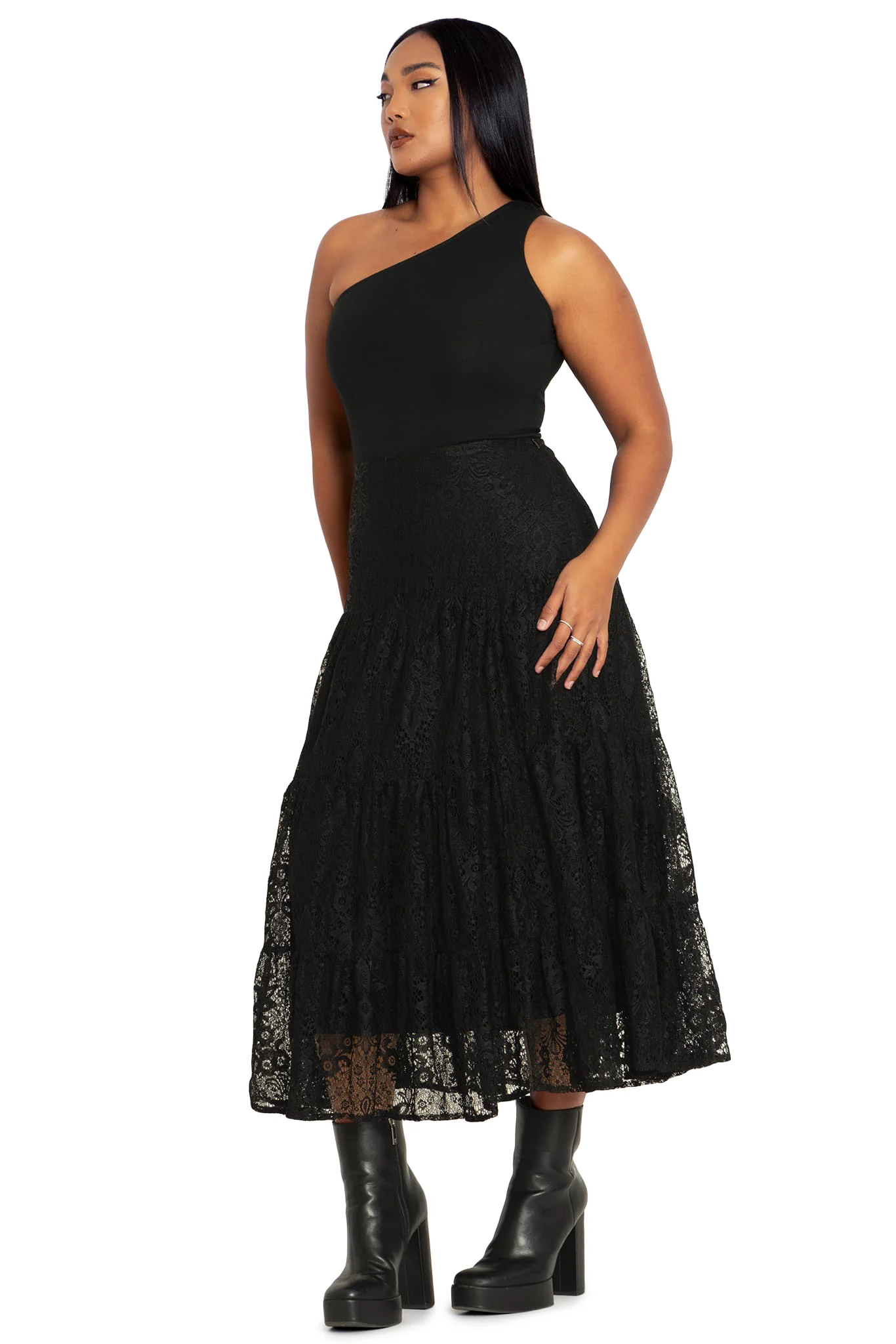 Immortal Lace Tier Midaxi Skirt - Image 9
