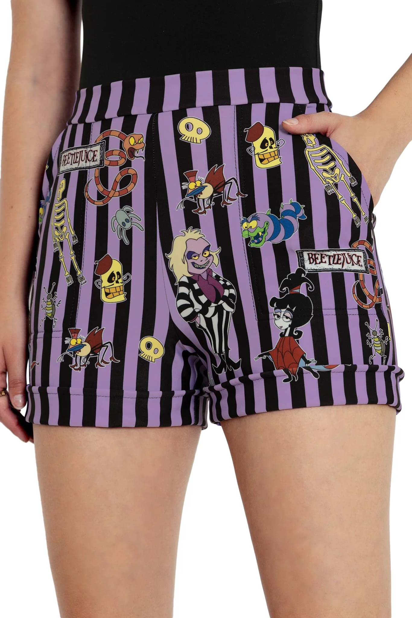 It's Showtime Cuffed Shorts - Image 3