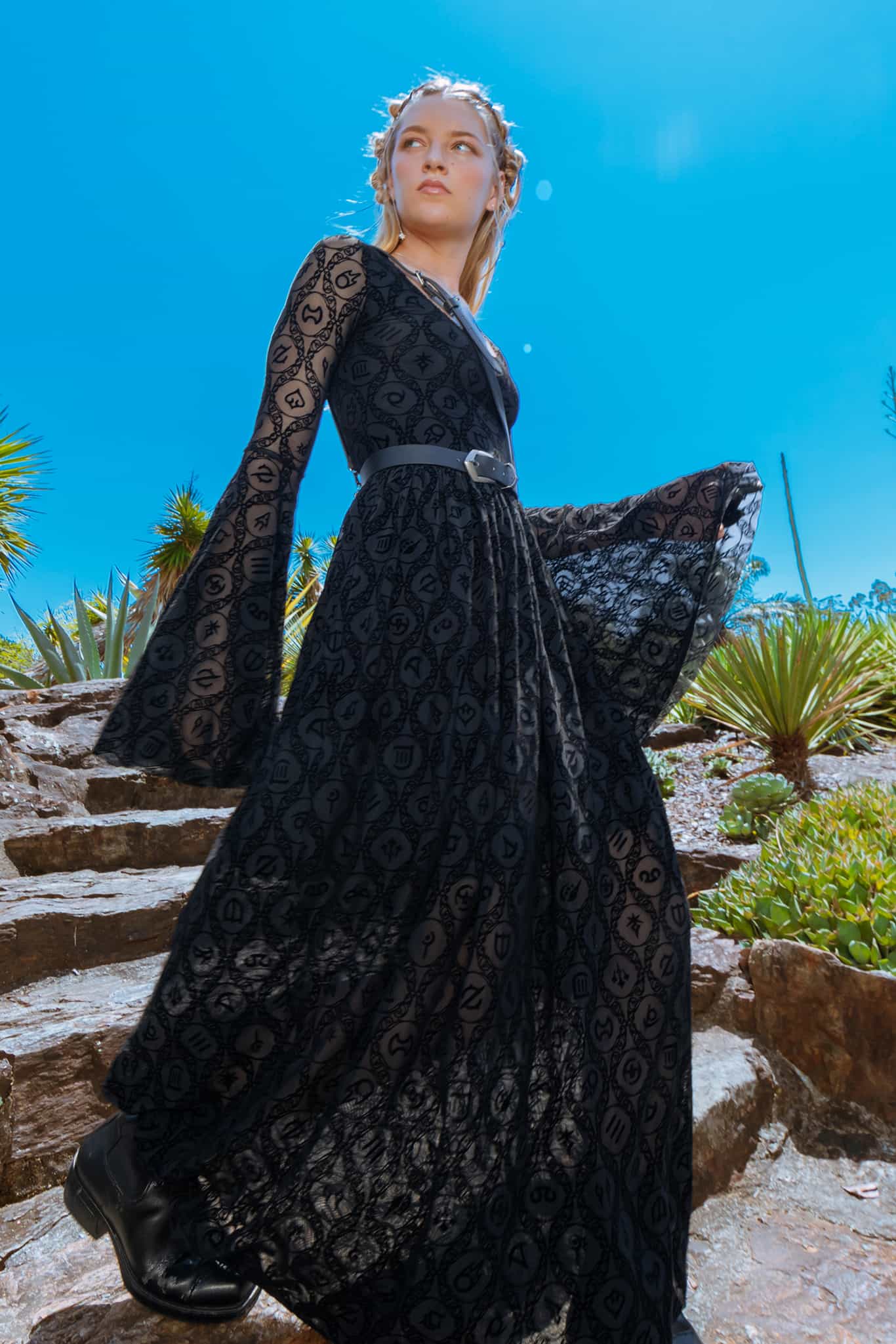 Job Icons Spectre Maxi Dress - Image 5
