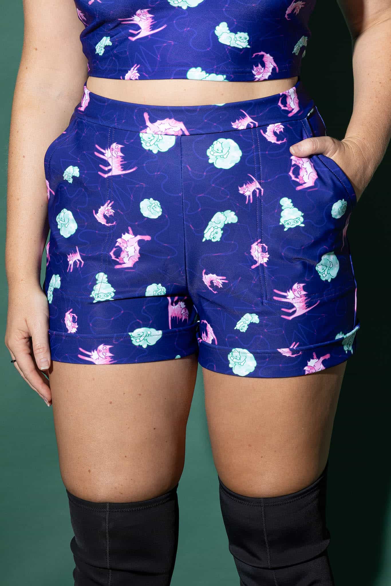 Kiki and Bouba Cuffed Shorts - Image 6