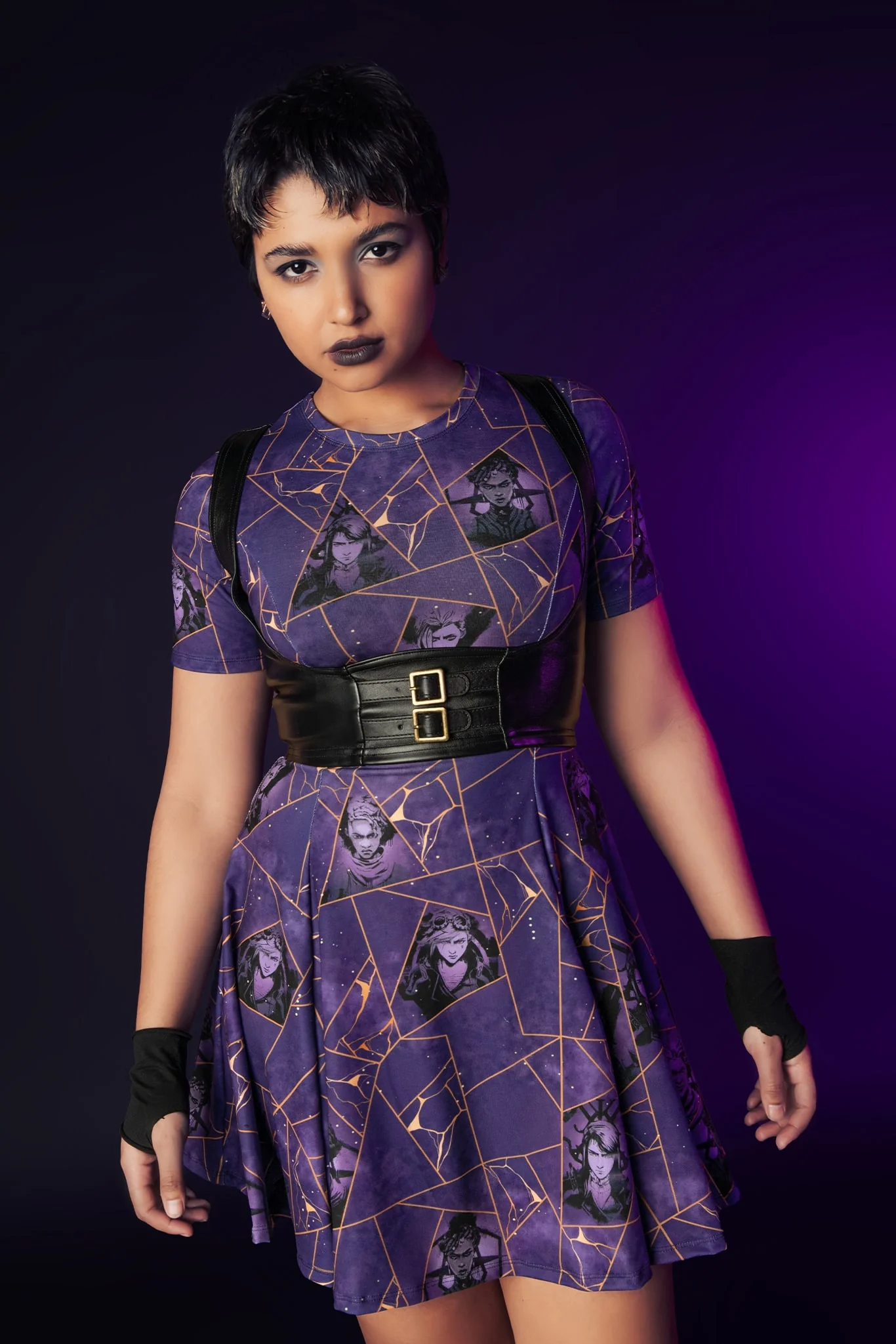 Kintsugi Evil Tee Dress - Image 4