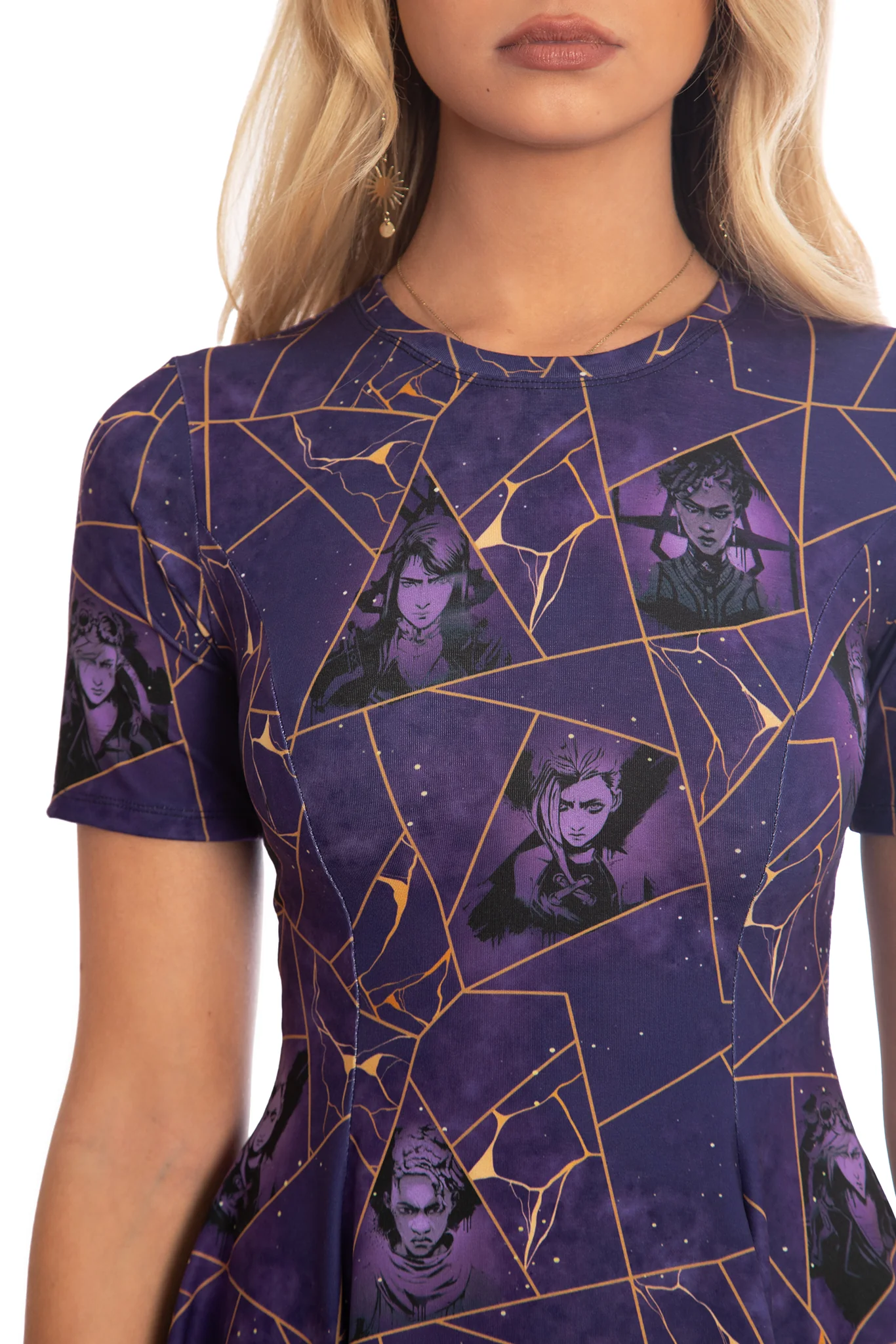Kintsugi Evil Tee Dress - Image 5