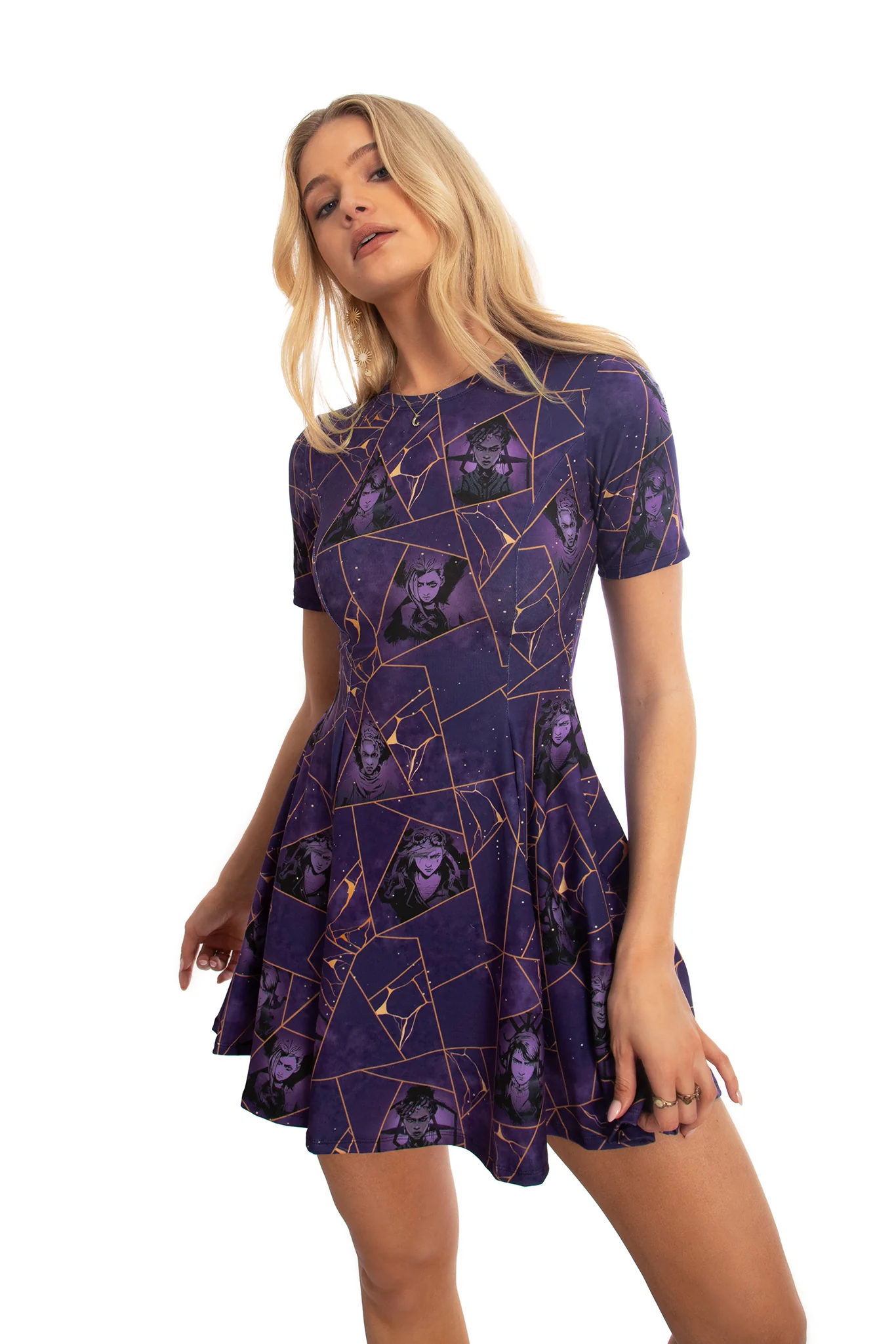 Kintsugi Evil Tee Dress - Image 8