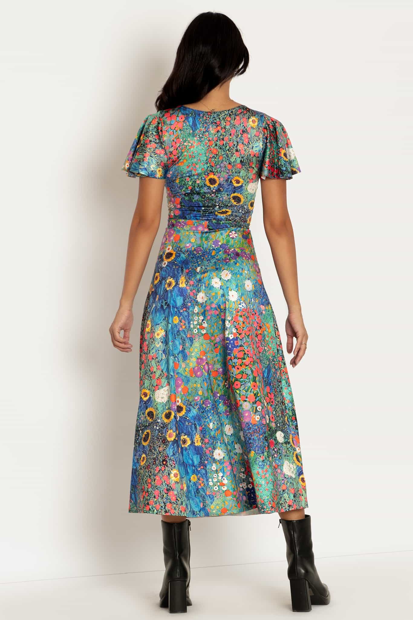 Klimt Collage Rio Midaxi Dress - Image 2