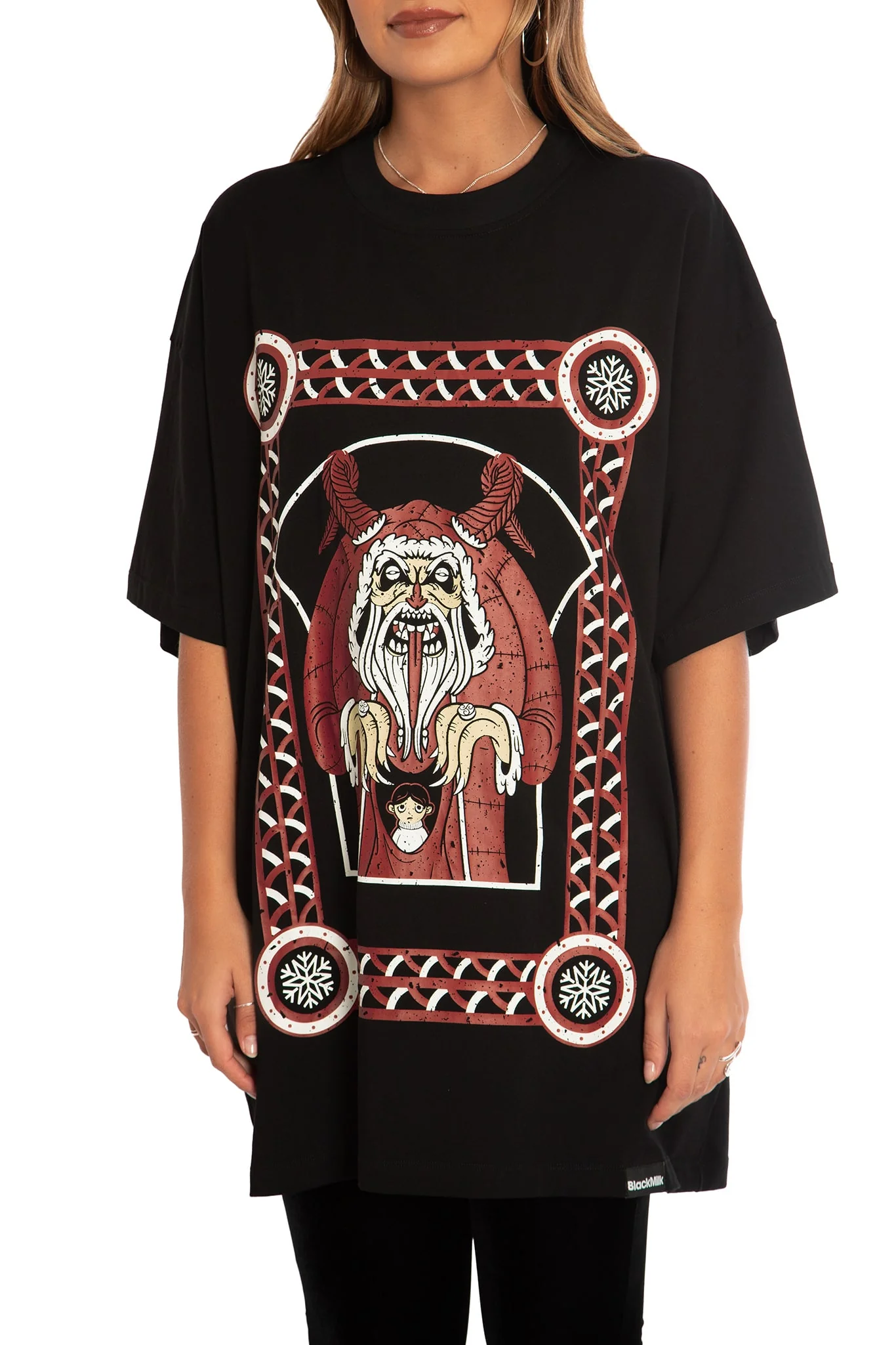 Krampus Posters Giant Tee - Image 3