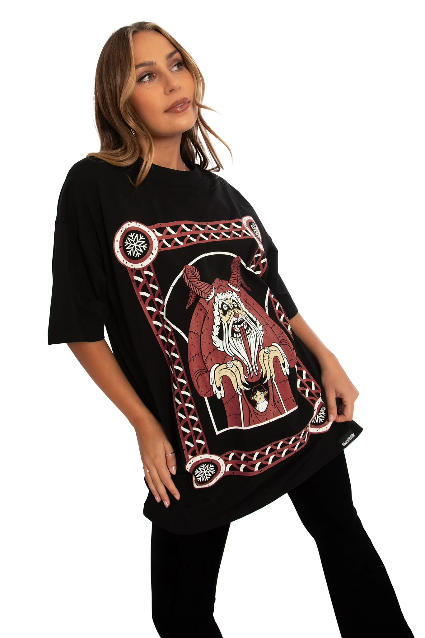 Krampus Posters Giant Tee - Image 7