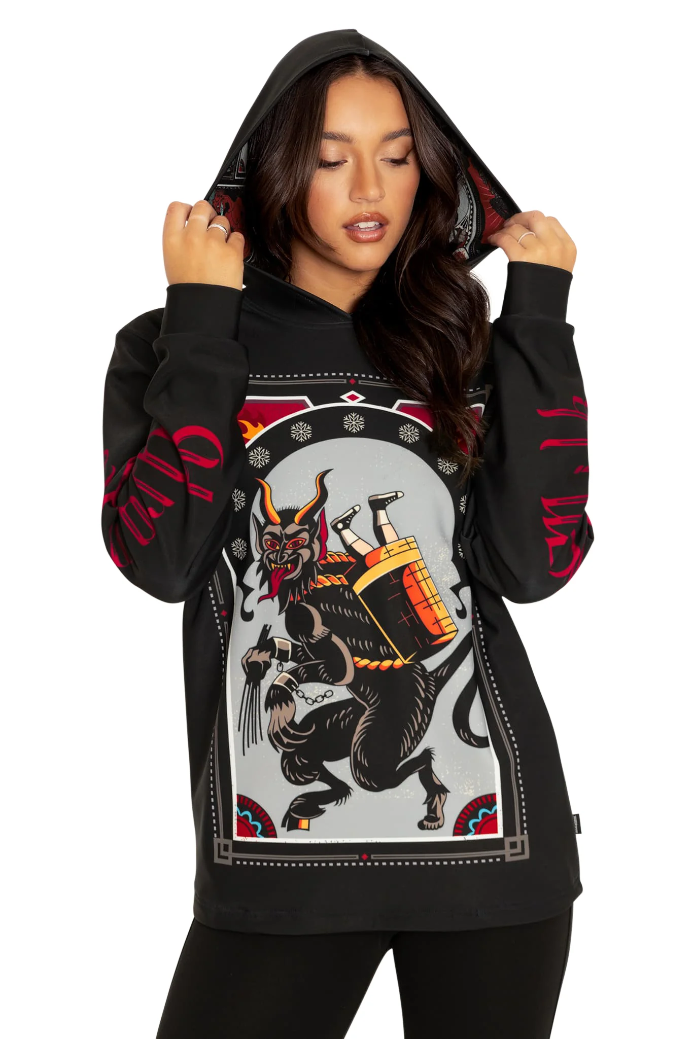 Krampus Posters Hoodie Sweater