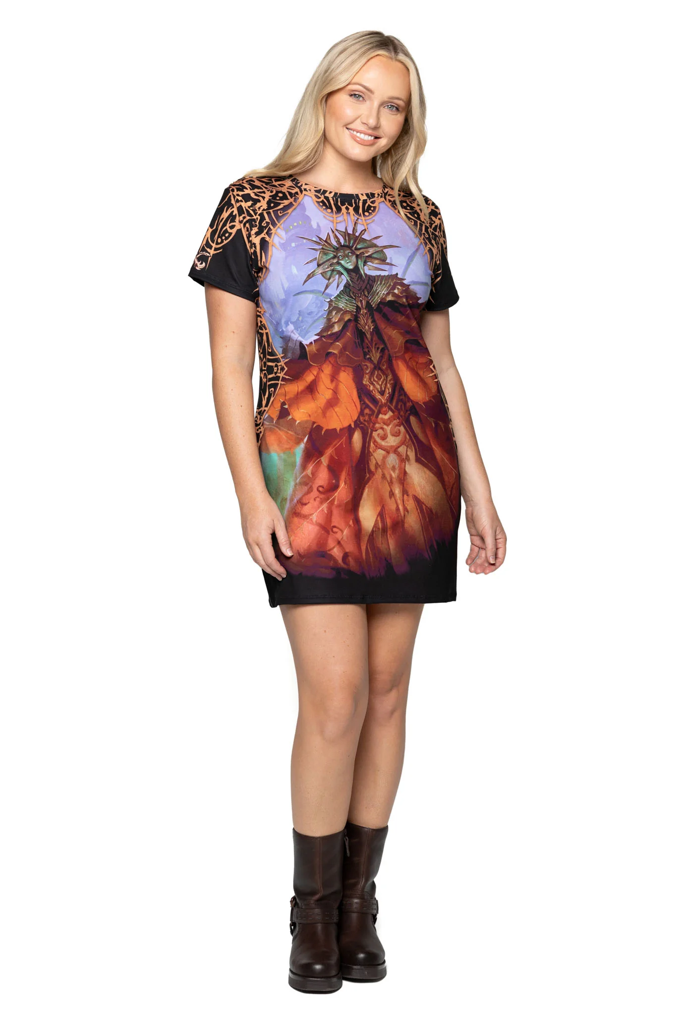 Lady of Pain Reversible Tee Dress - Image 3