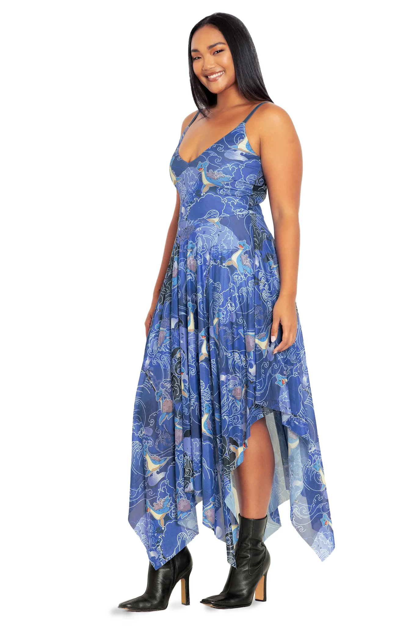 Lapras Waves Handkerchief Dress - Image 6