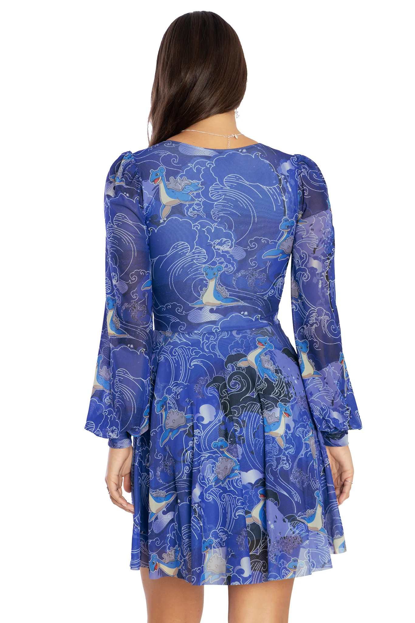 Lapras Waves Sheer Romance Dress - Image 2