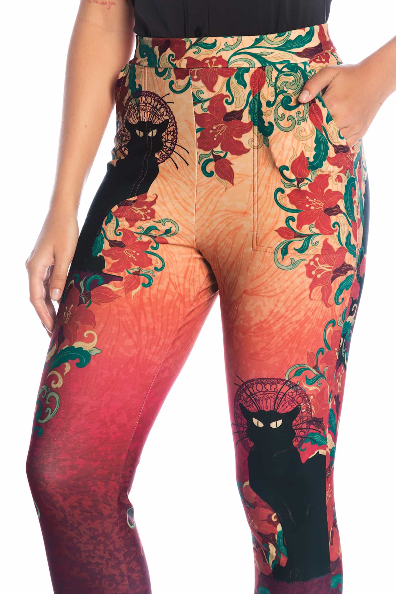 Le Chat Noir Cuffed Pants - Image 5