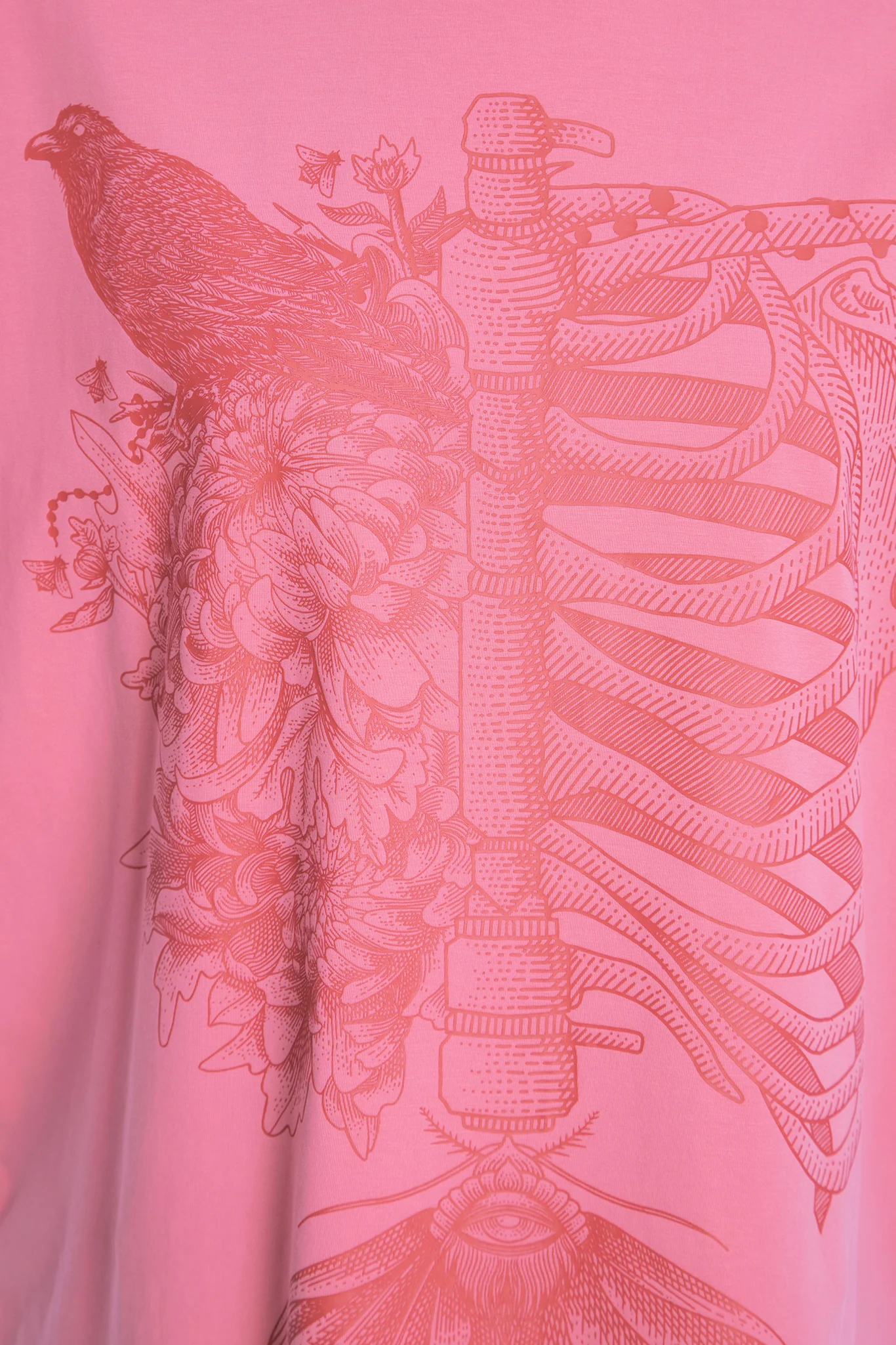 Life And Death Pink Giant Tee - Image 4