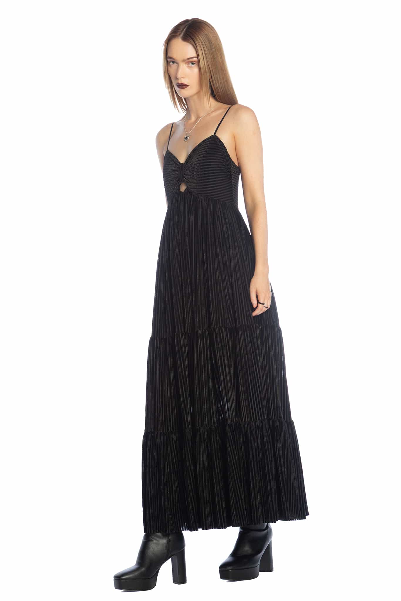 Liminality Ruched Sweetheart Dress - Image 6