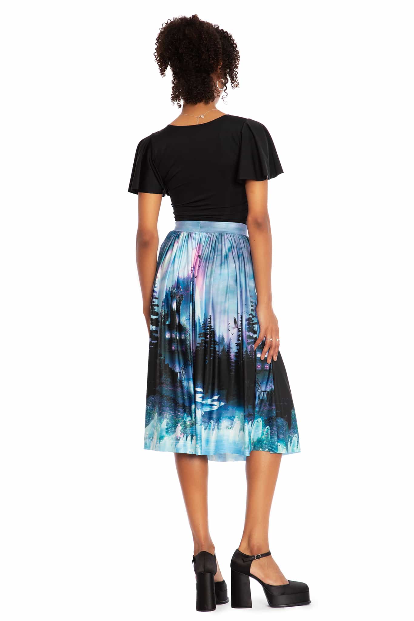 Looming Castle Slinky Pocket Skirt - Image 2