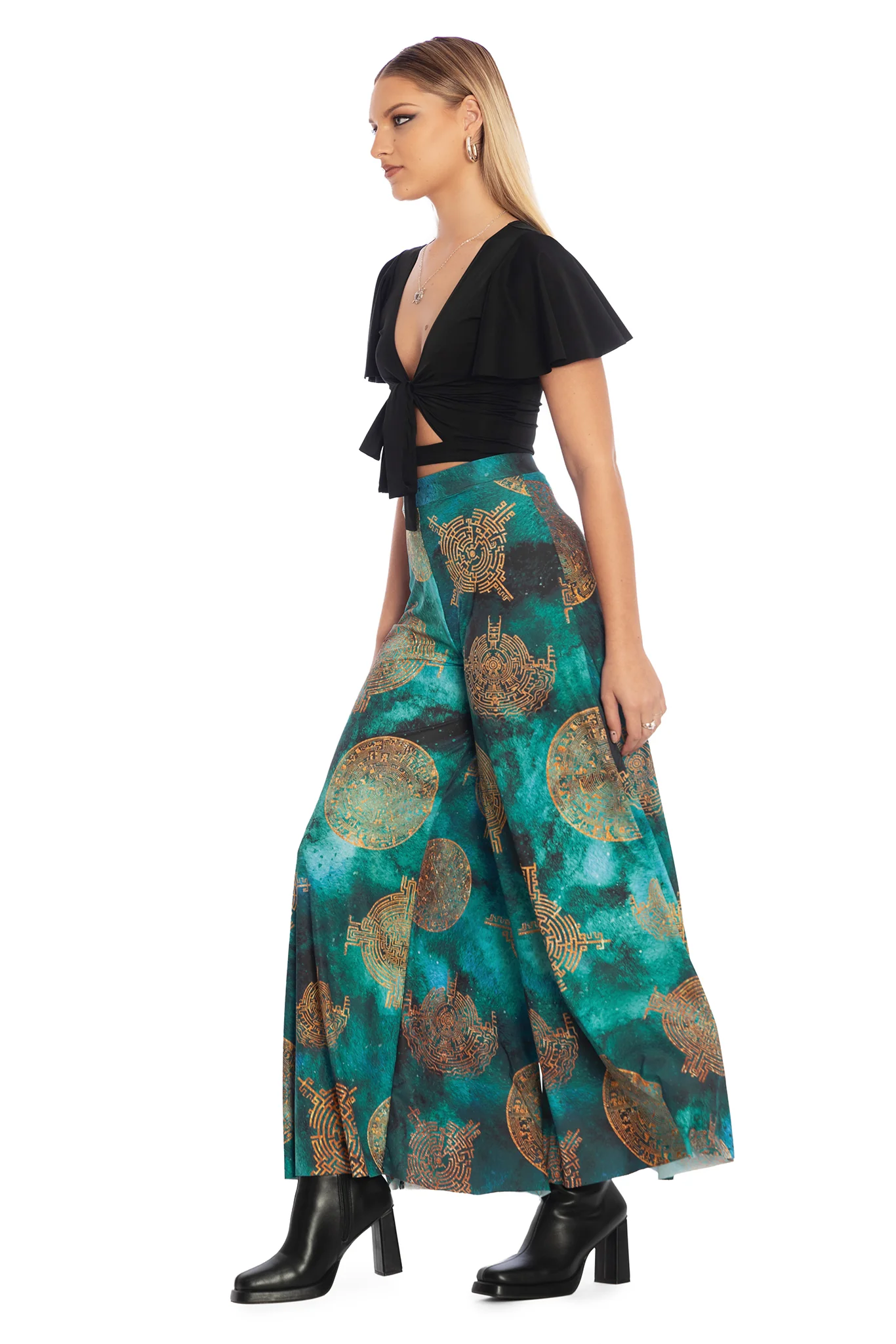 Lost Atlantis Palazzo Pants - Image 4