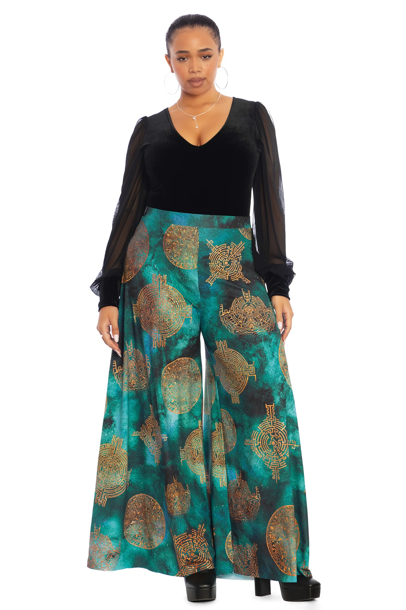 Lost Atlantis Palazzo Pants - Image 6
