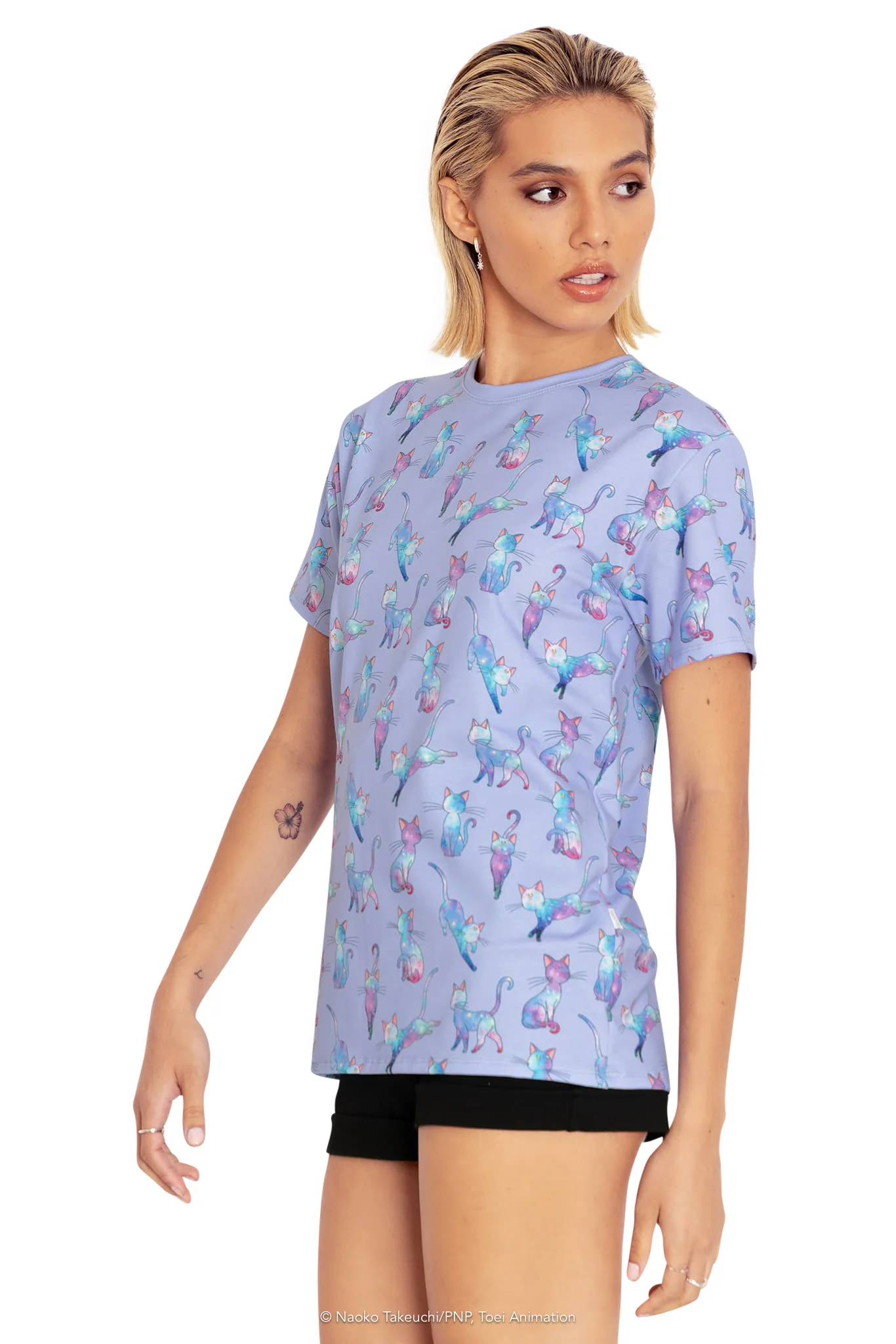 Luna Galaxy Boyfriend Tee - Image 7
