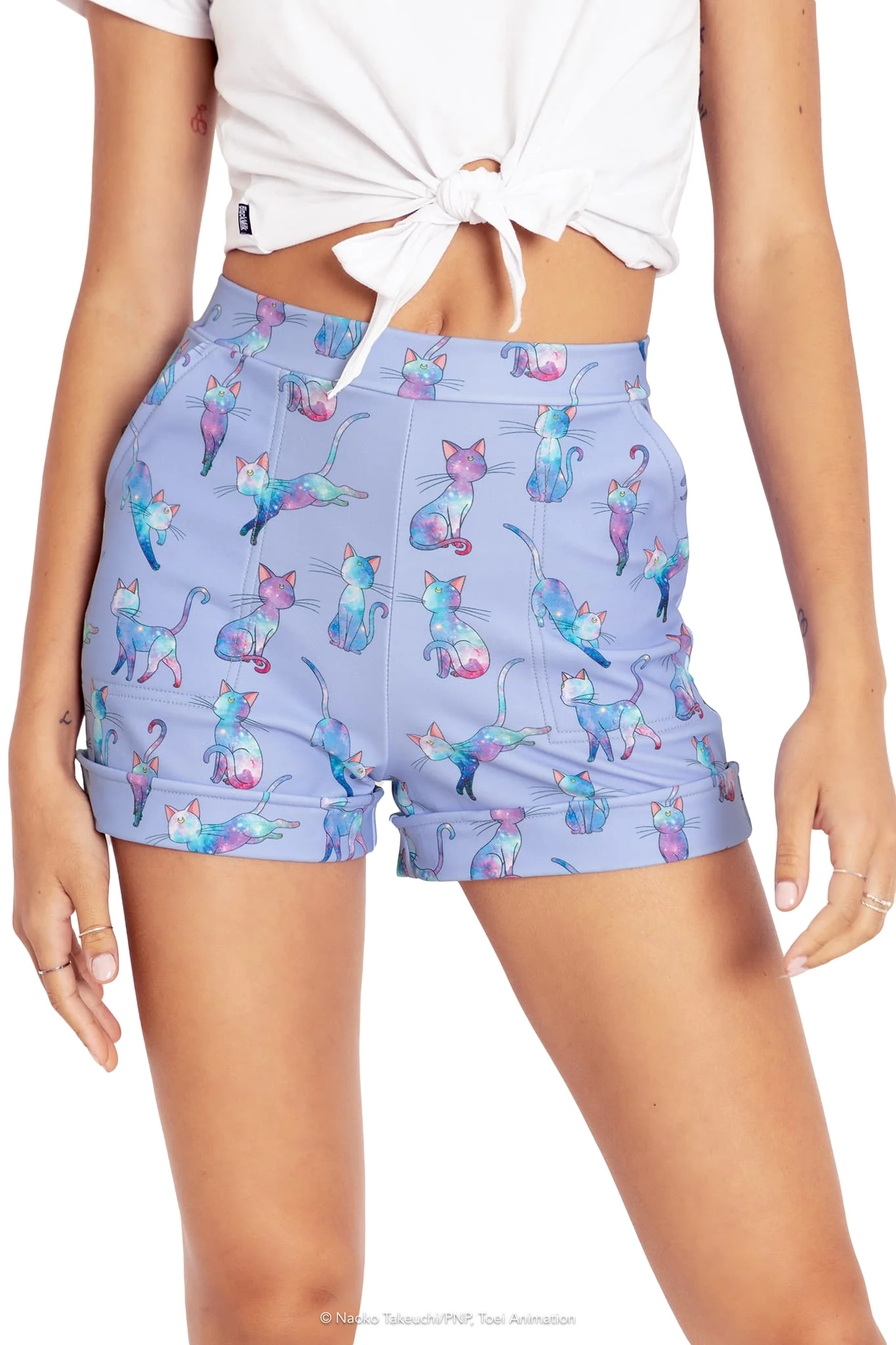 Luna Galaxy Cuffed Shorts - Image 5