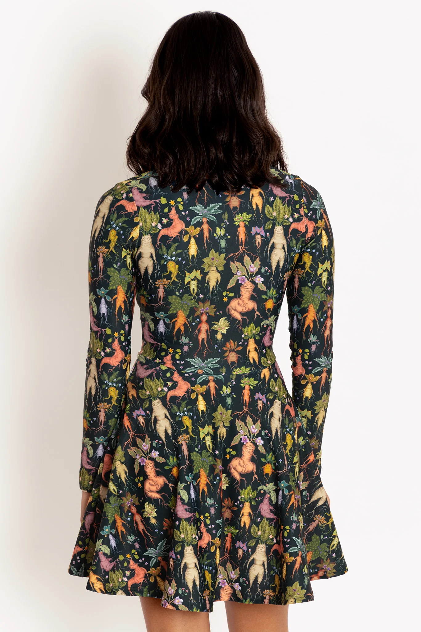 Mandrakes Toastie Long Sleeve Skater Dress - Image 2