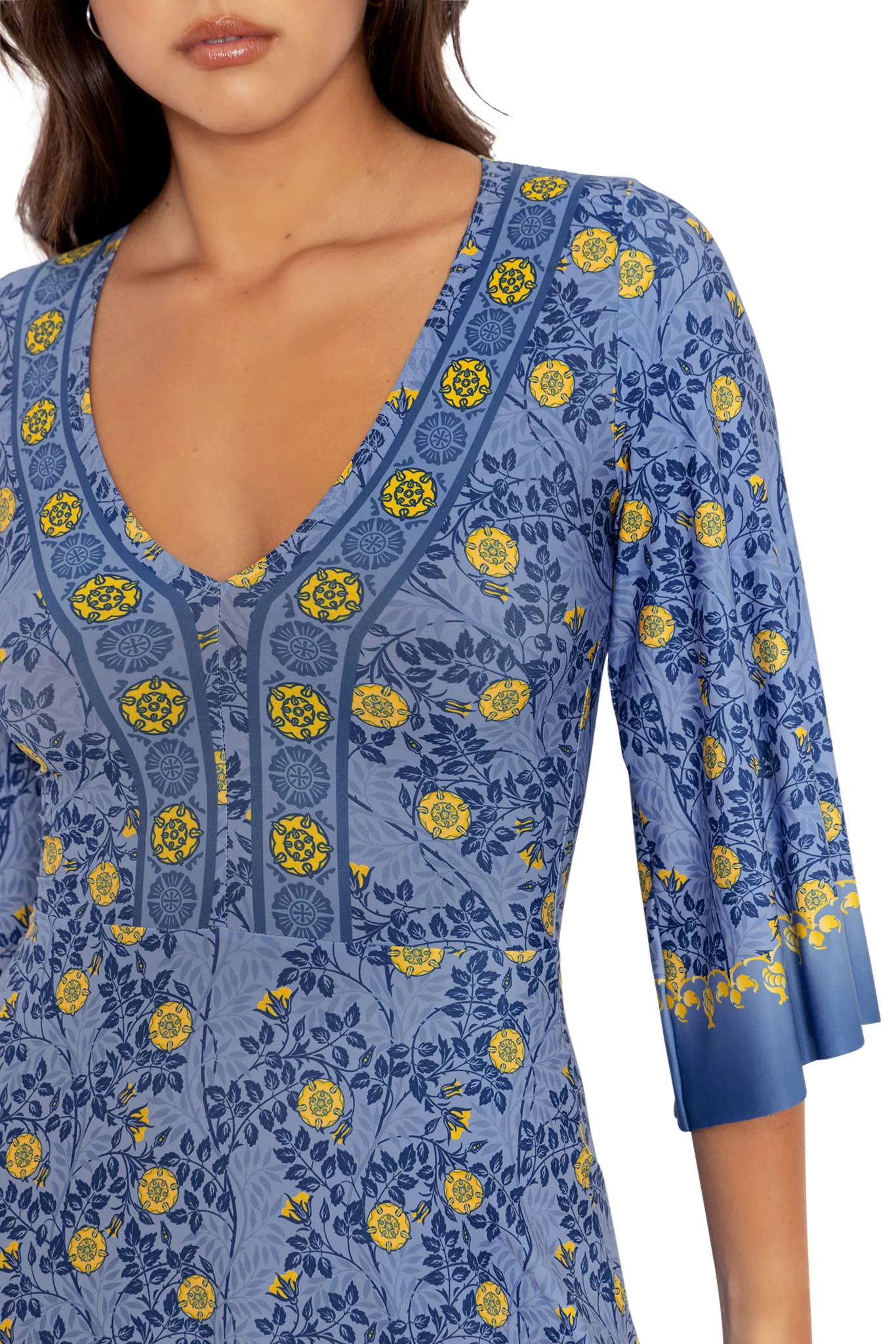 Margaery Tyrell Wide Sleeve Maxi Dress - Image 6