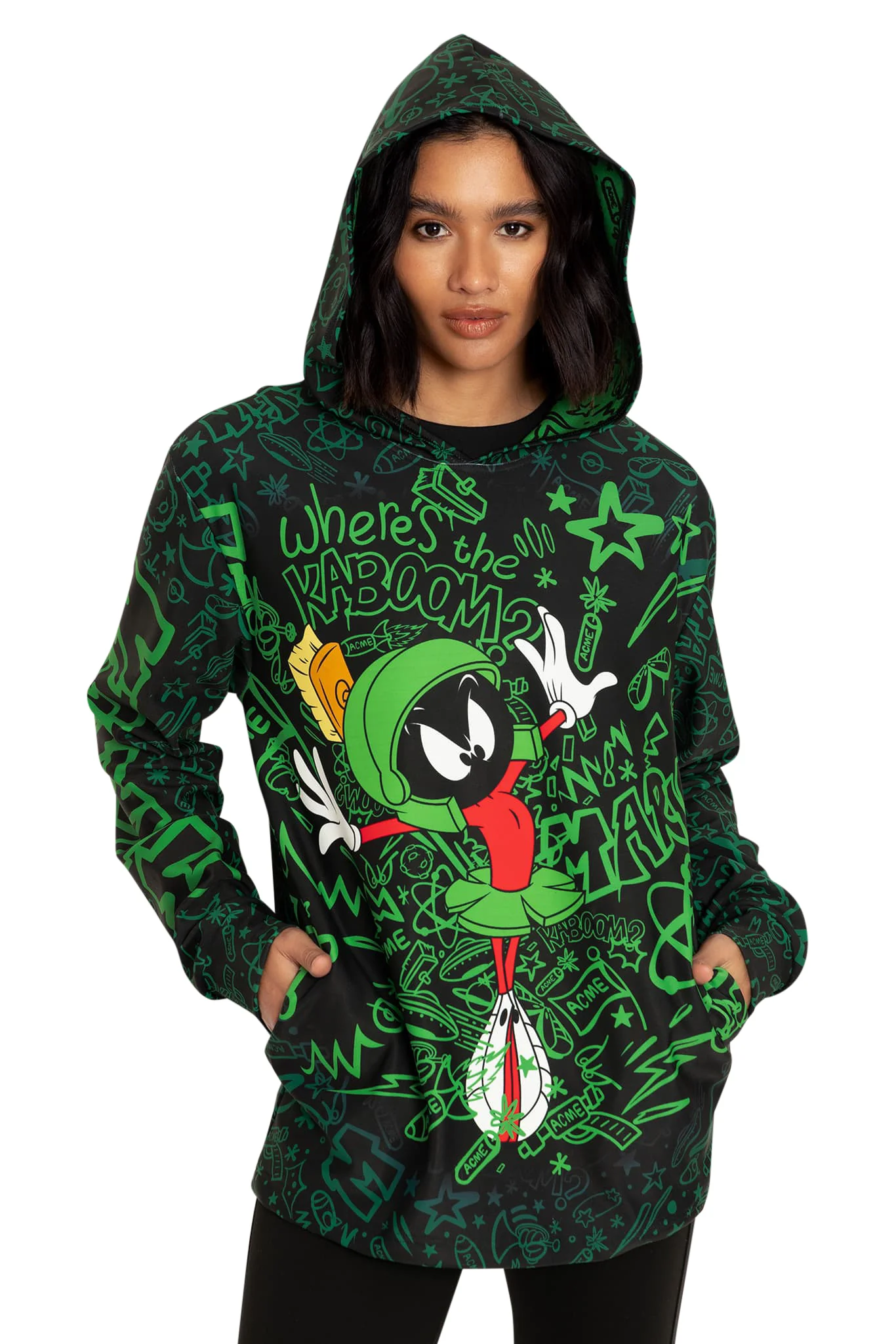 Marvin The Martian Hoodie Sweater