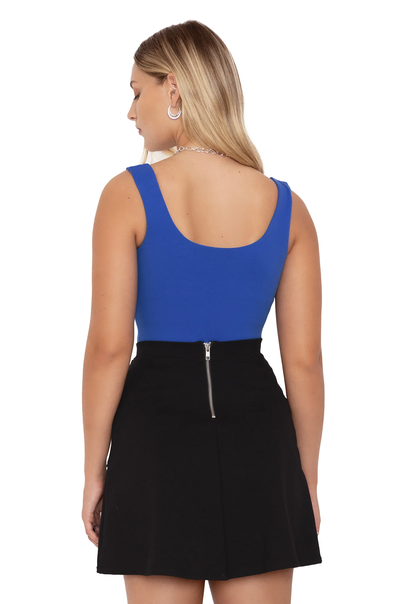 Matte Cobalt Tank Top - Image 2