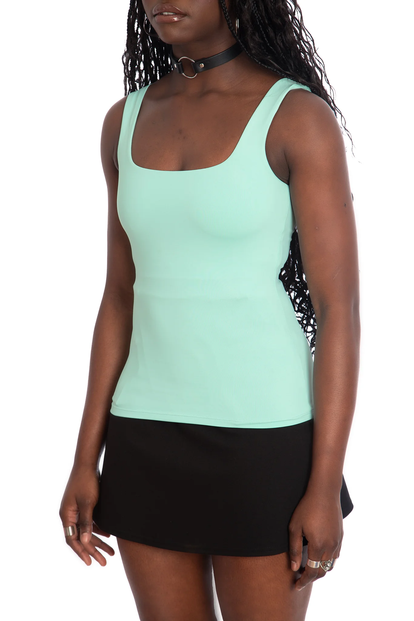 Matte Mint Tank Top - Image 3