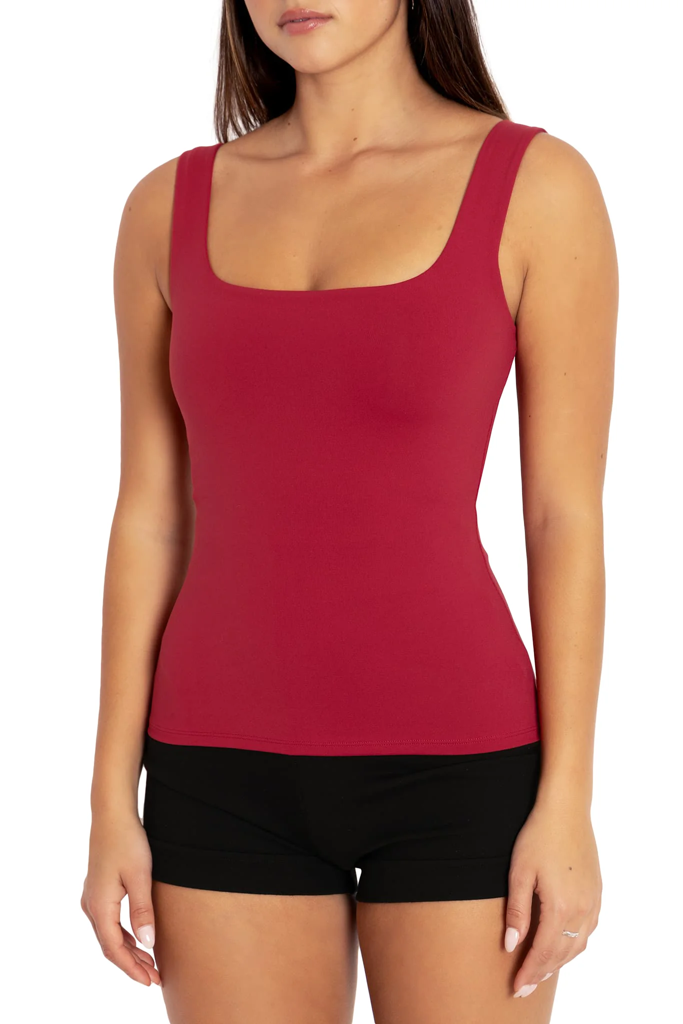 Matte Scarlet Tank Top - Image 3