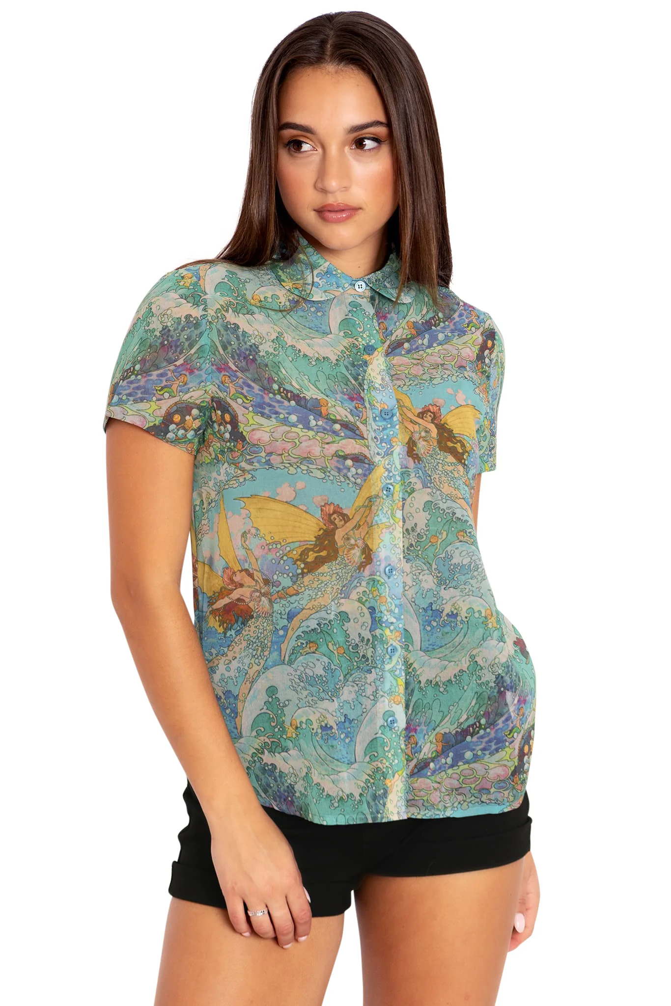 Mermagic Cute As A Button Shirt