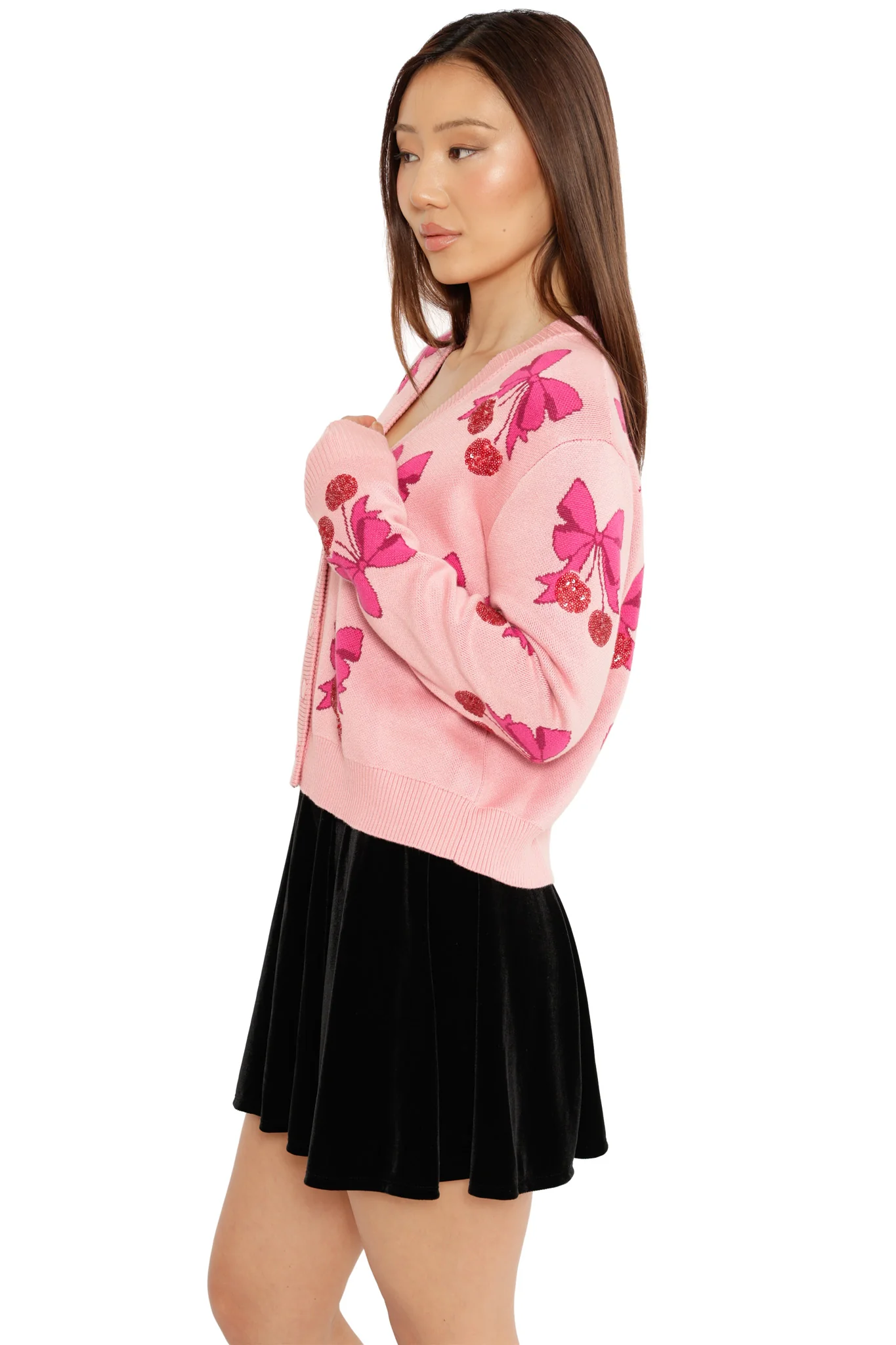 Merry Berry Knit Cardigan - Image 5