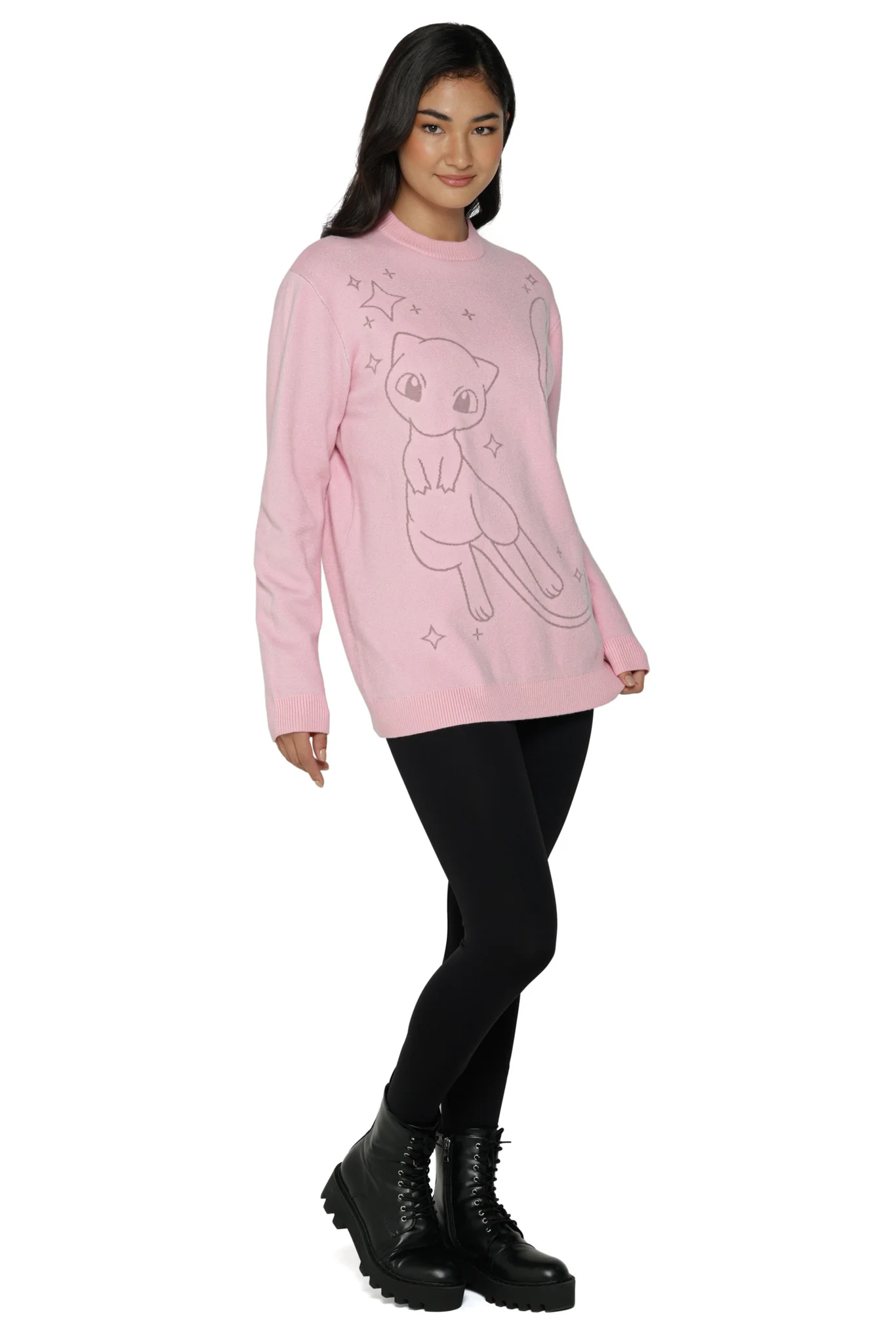 Mew Oversized Knit Sweater - Image 2