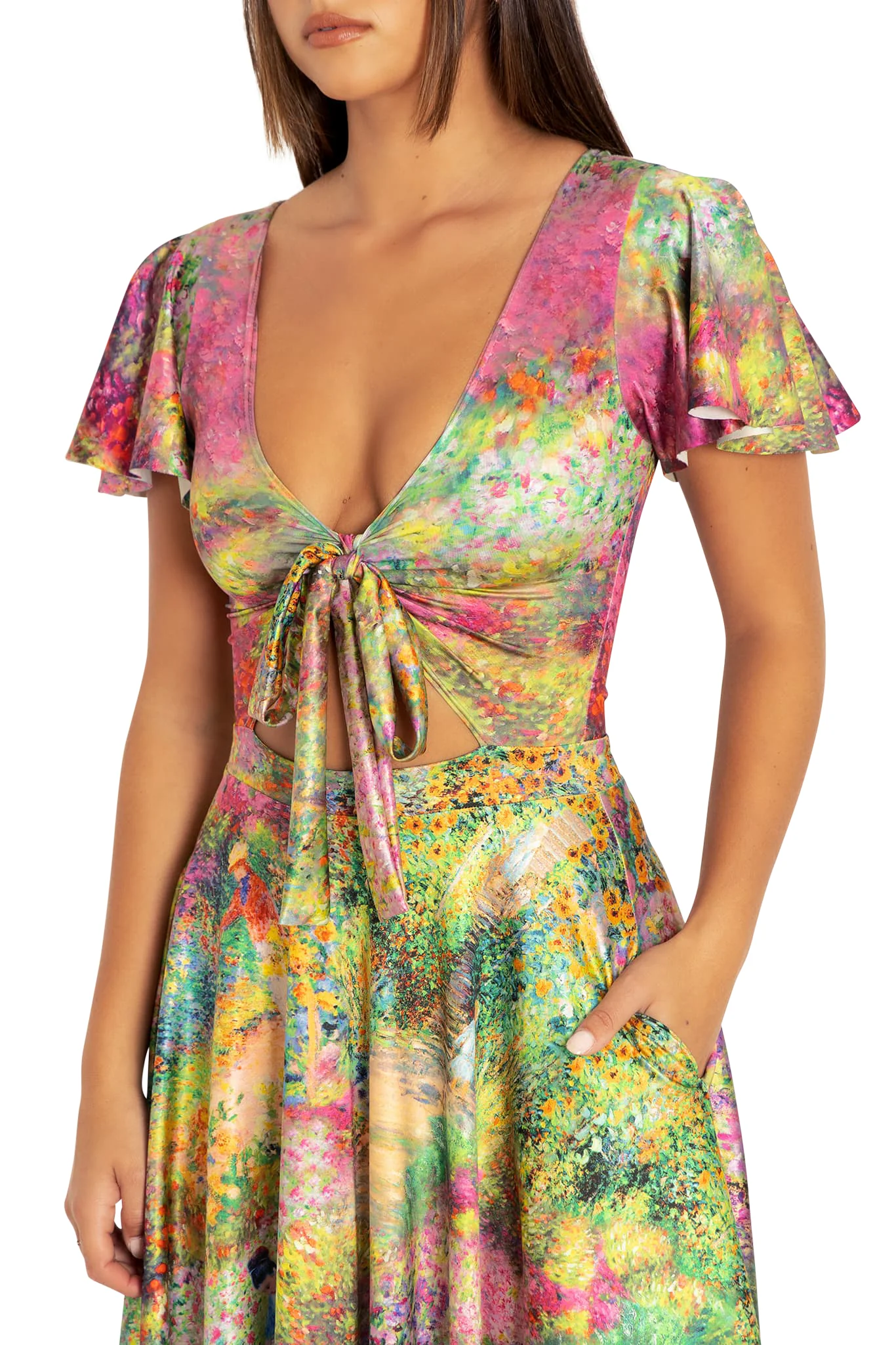 Montage Monet Rio Midi Dress - Image 3