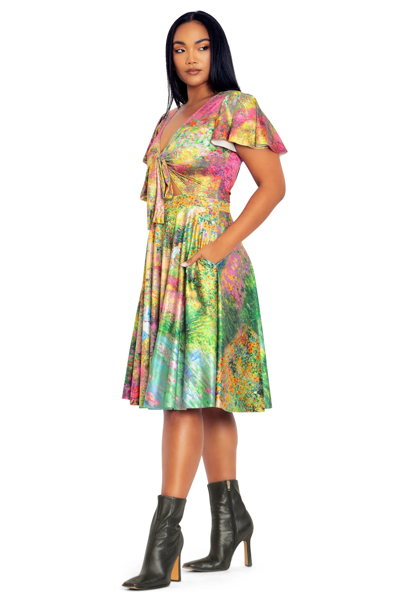 Montage Monet Rio Midi Dress - Image 6