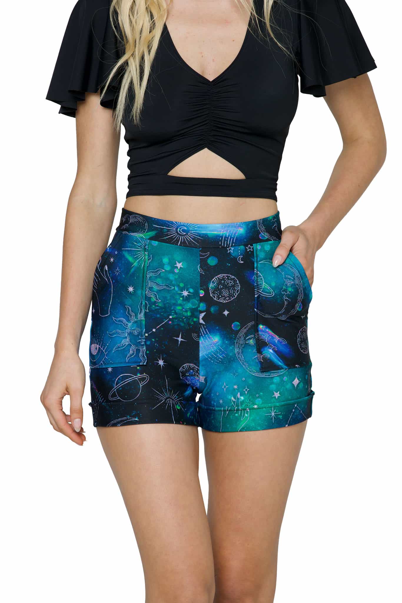 Moon Child Cuffed Shorts - Image 5