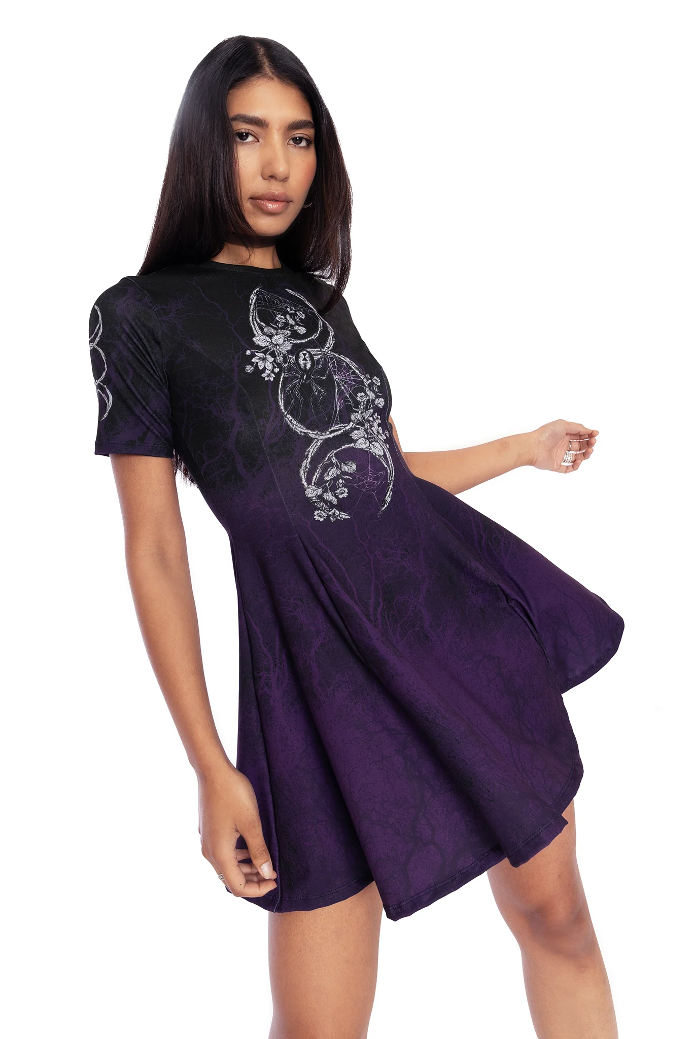 Moon Magic Evil Tee Dress - Image 7