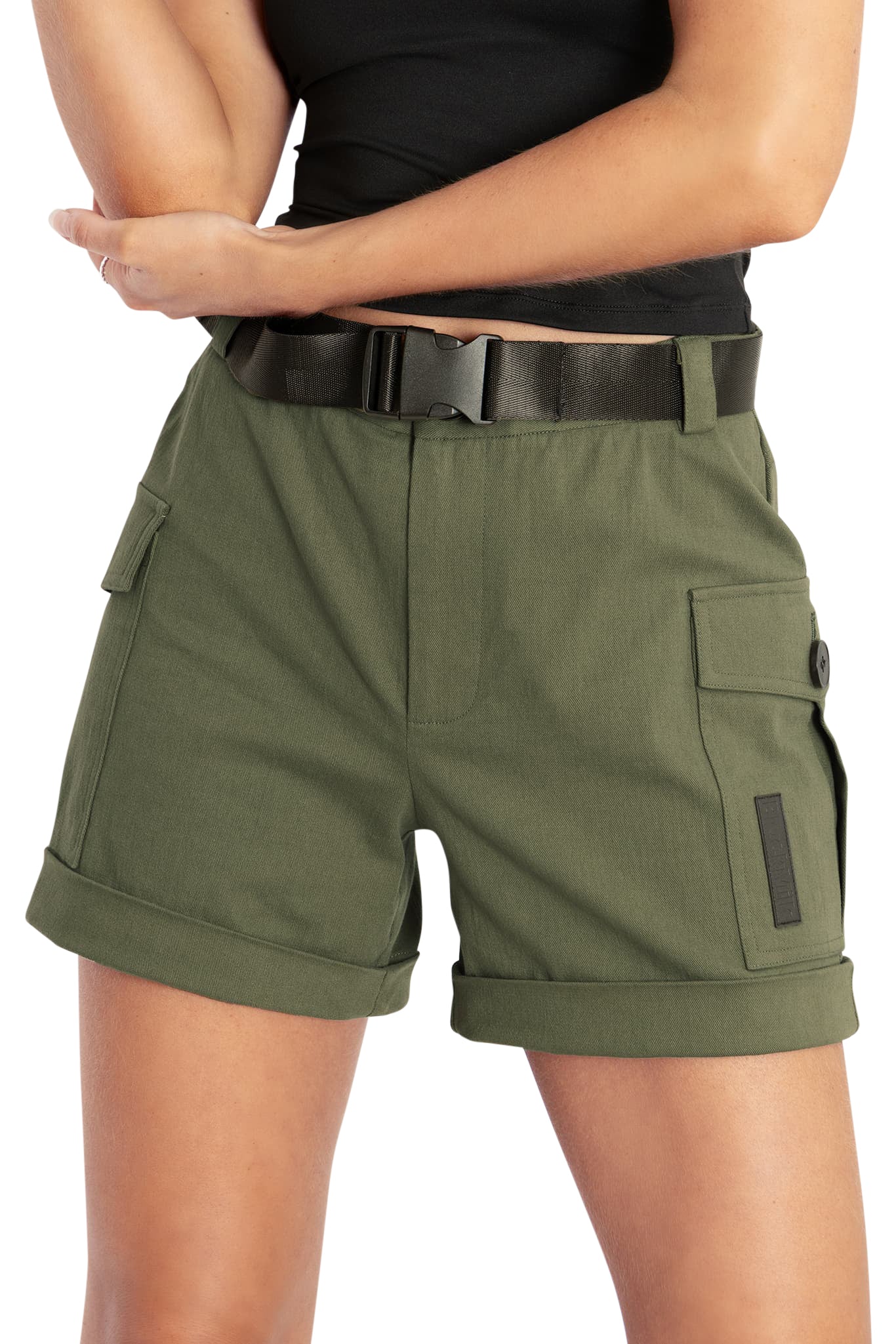 Moss Cargo Shorts - Image 3
