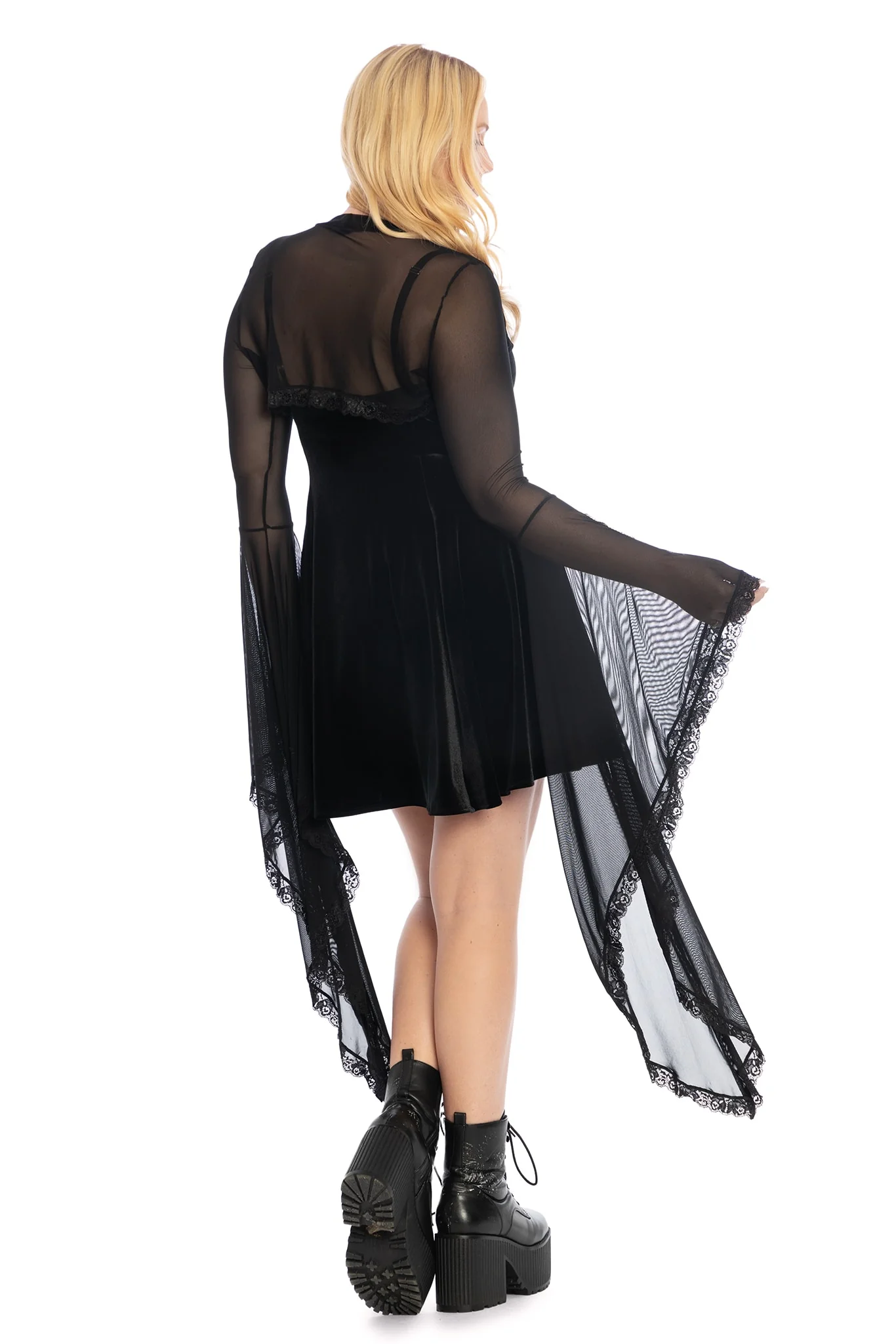 Mrs Addams Sheer Shrug - Image 2