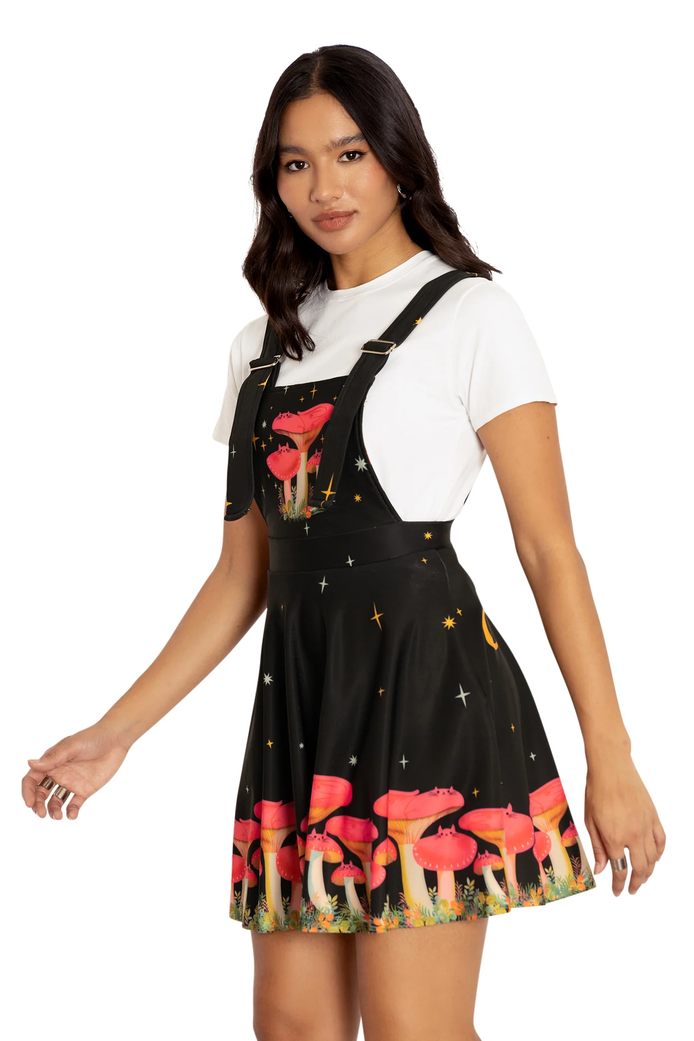 Mushroom Cats Apron Dress - Image 5