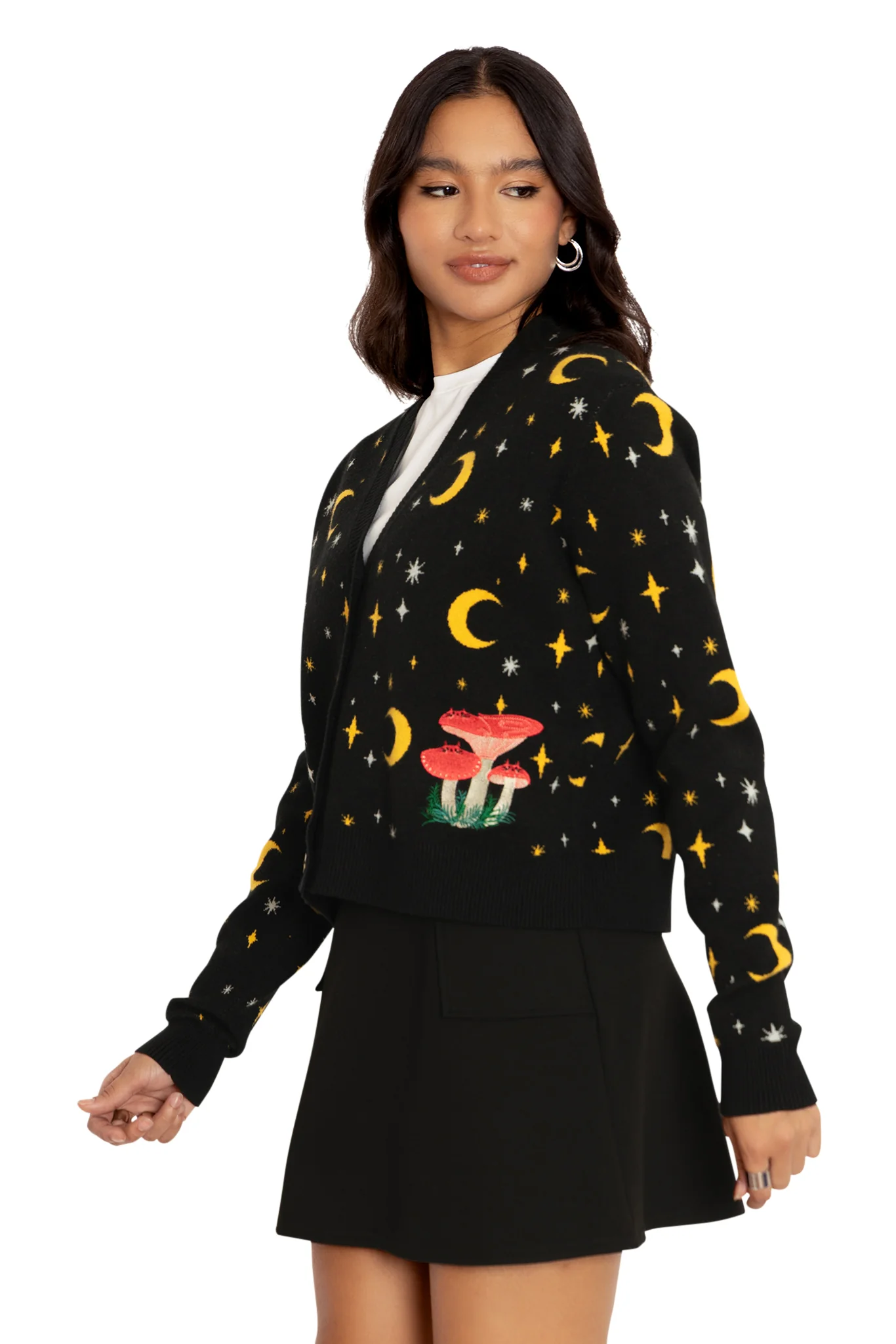 Mushroom Cats Cardigan - Image 7