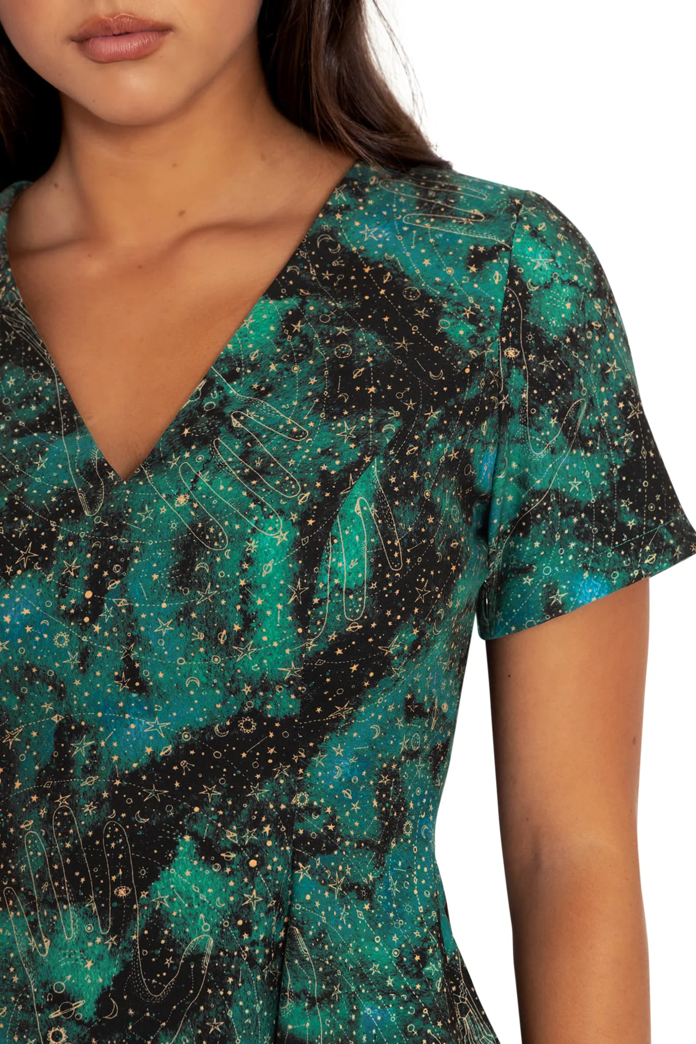 Mysticism New V Dress - Image 4