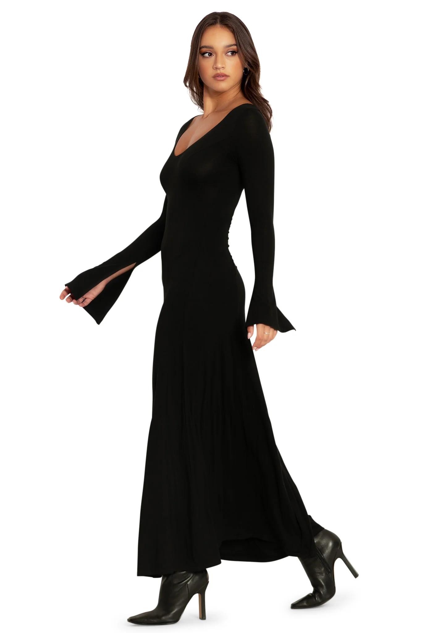 Mythos Split Sleeve Maxi Dress - Image 6