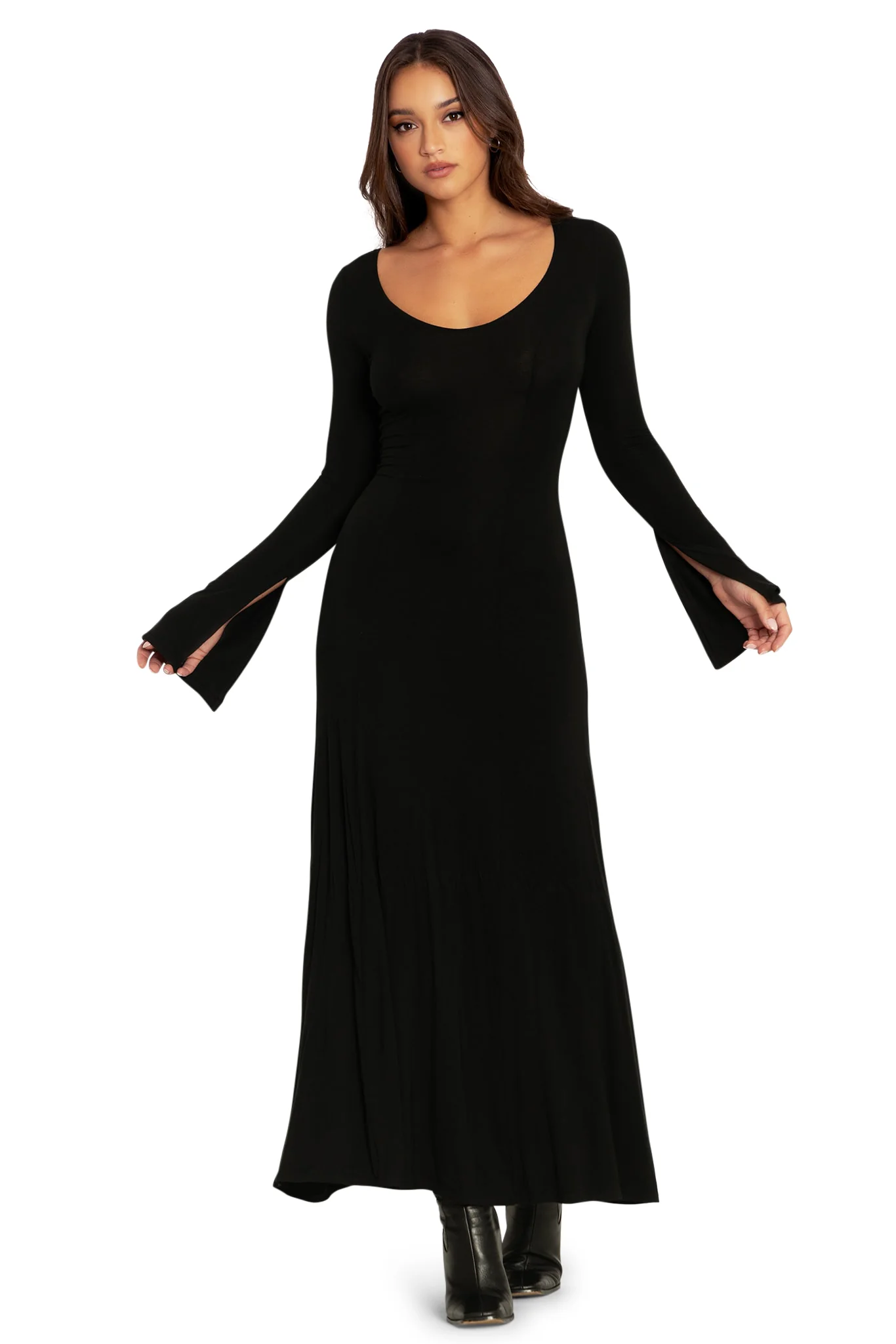 Mythos Split Sleeve Maxi Dress - Image 7