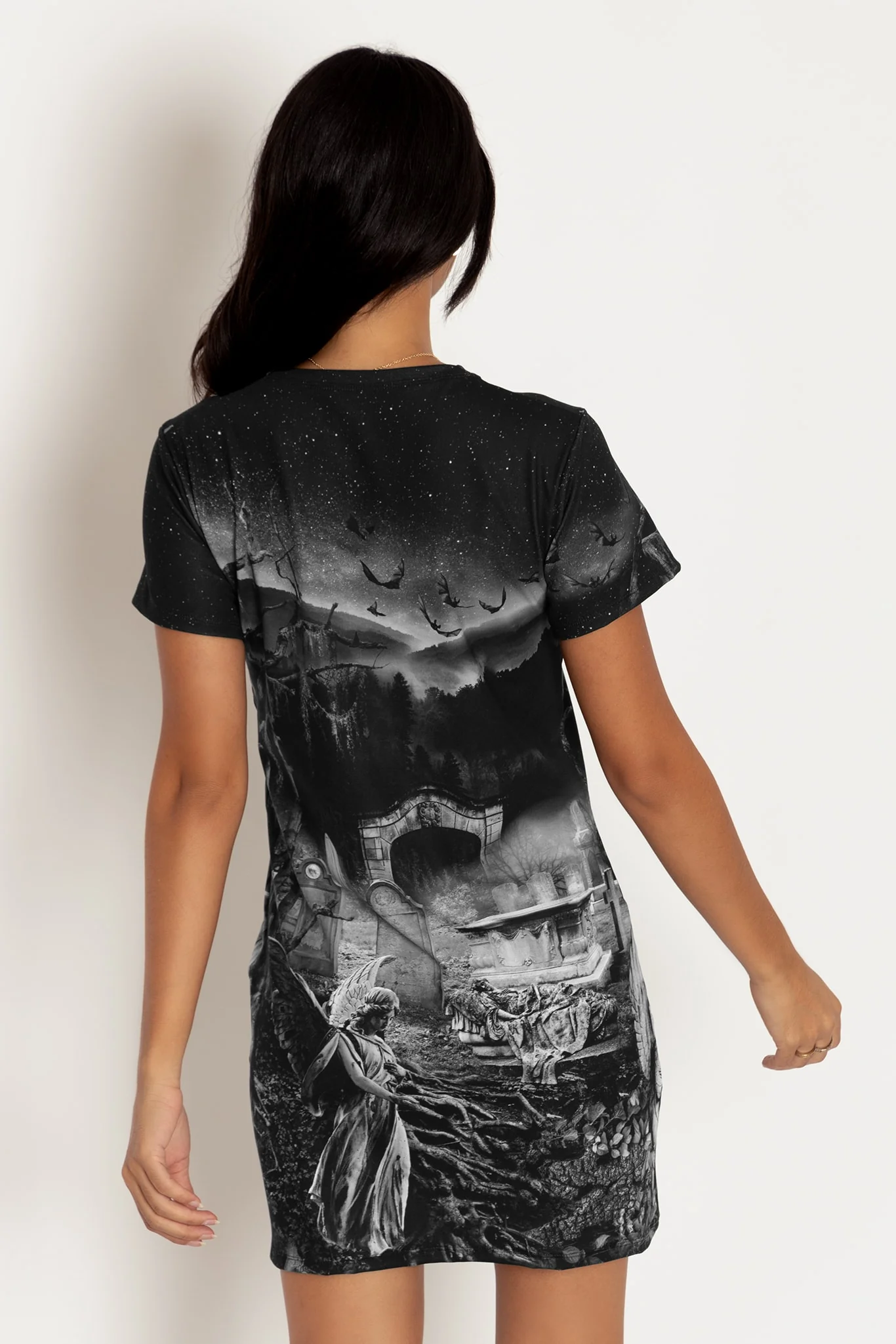 Necropolis Tee Dress - Image 2