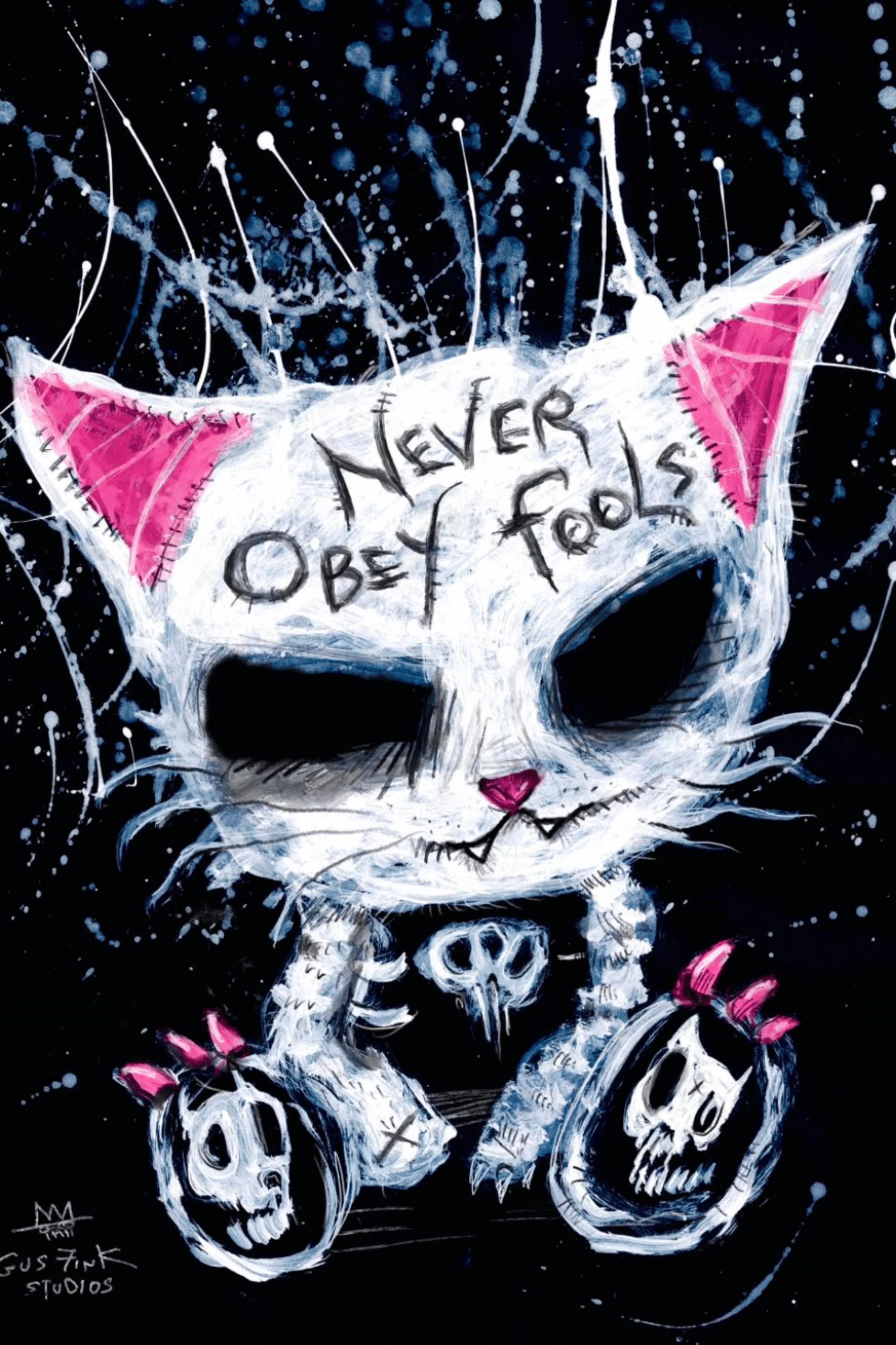 Never Obey Fools Kangaroo Pocket Hoodie - Image 9